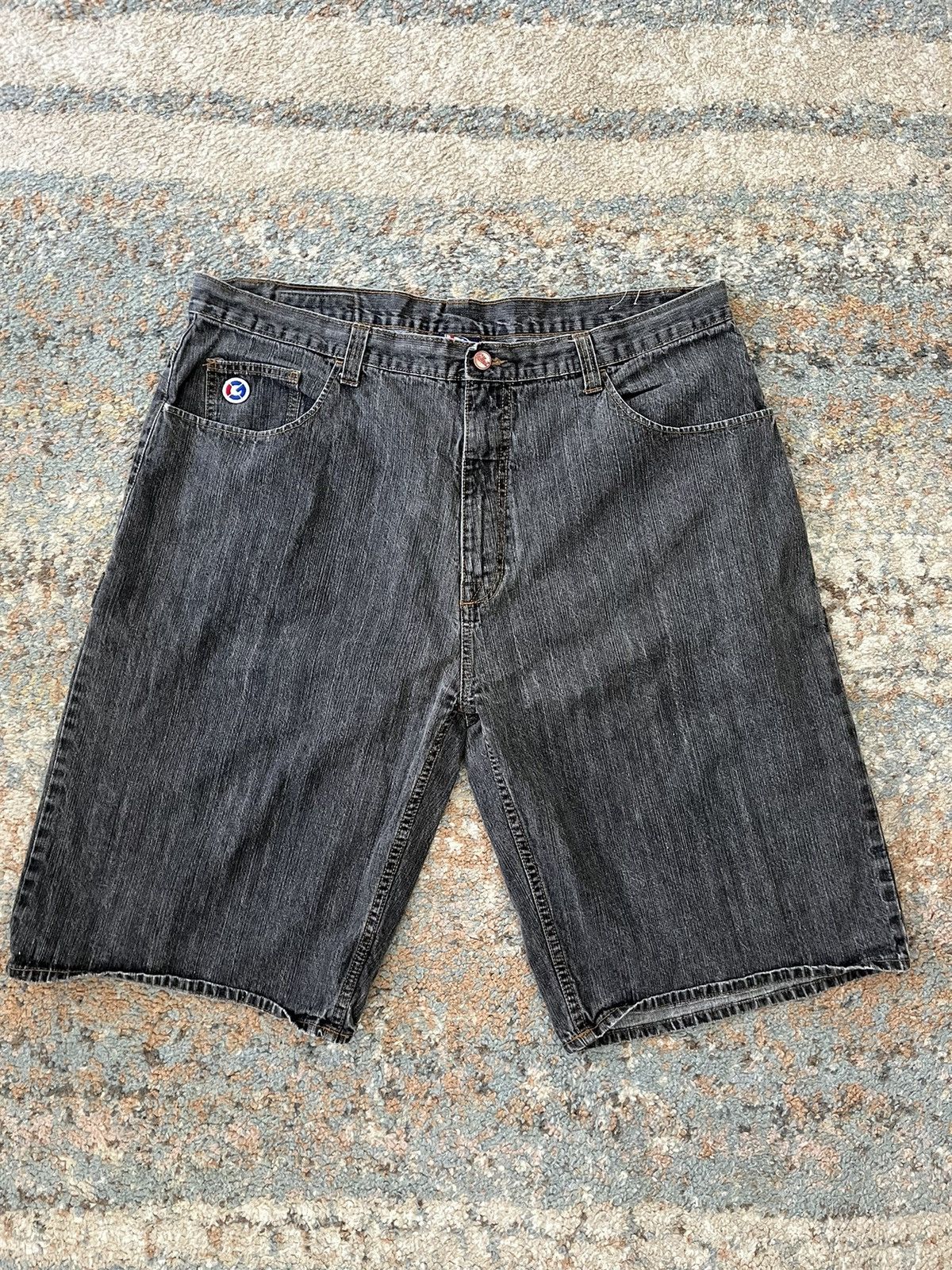 Southpole × Vintage VTG G UNIT Carpenter Jean Shorts 40 faded Size US 40 / EU 56 - 3 Thumbnail