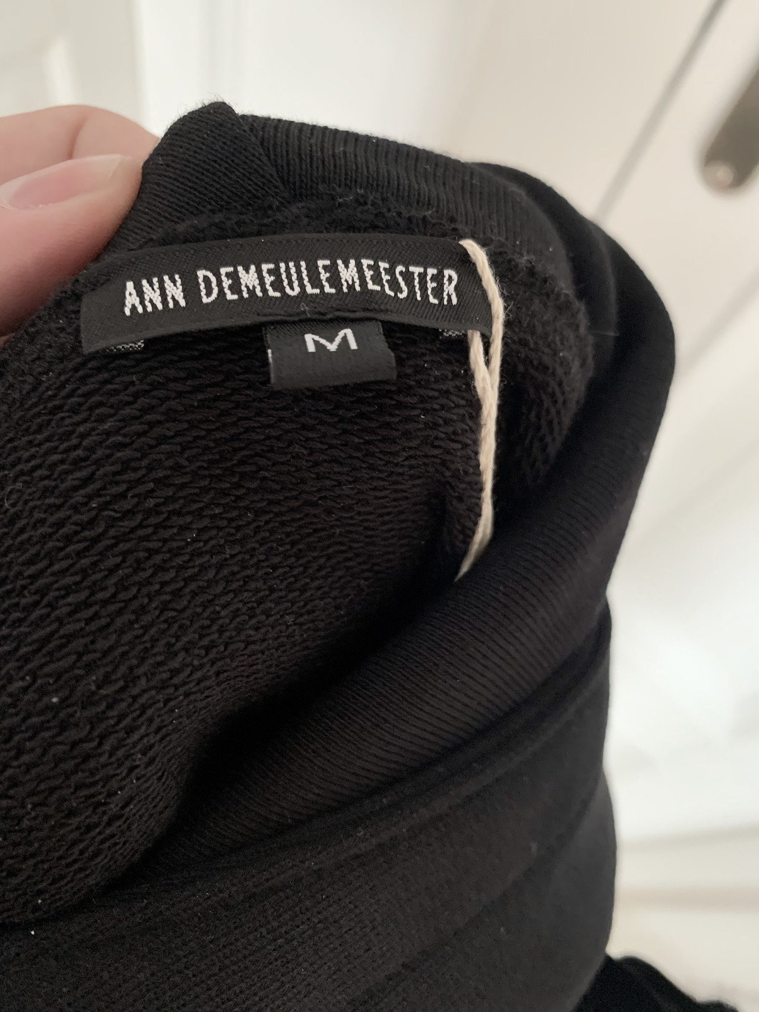 Ann Demeulemeester BNWT Black Sleveless Hooded Top / Sweatshirt Size US M / EU 48-50 / 2 - 7 Thumbnail