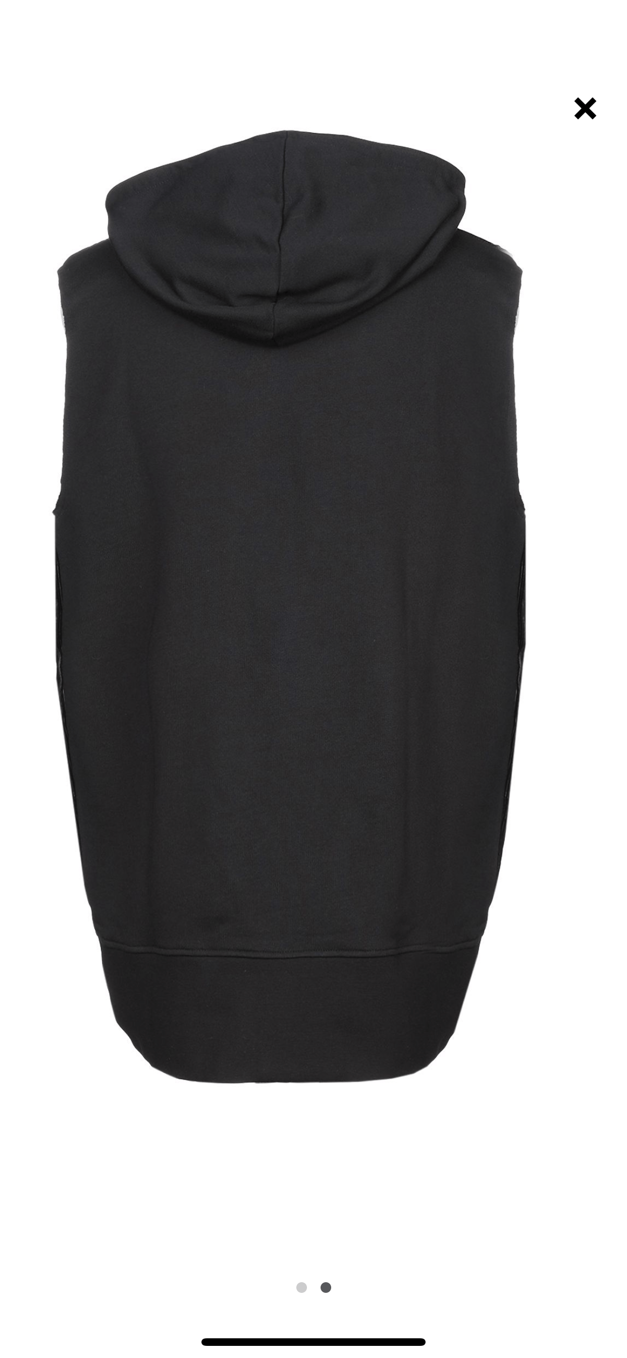 Ann Demeulemeester BNWT Black Sleveless Hooded Top / Sweatshirt Size US M / EU 48-50 / 2 - 12 Thumbnail
