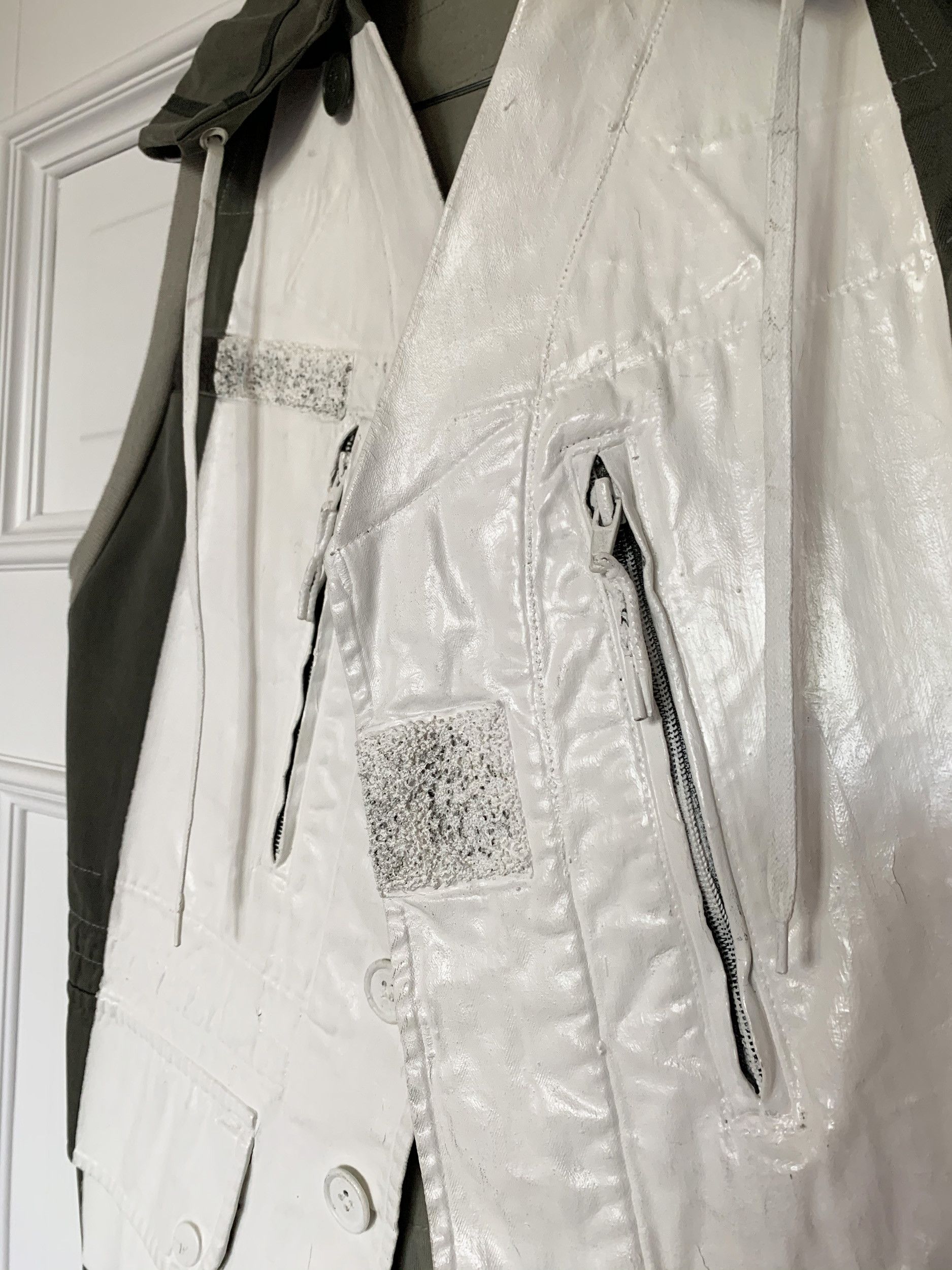 Vintage Rare Production Artisanale Hand Painted Vest Jacket Size US M / EU 48-50 / 2 - 5 Thumbnail