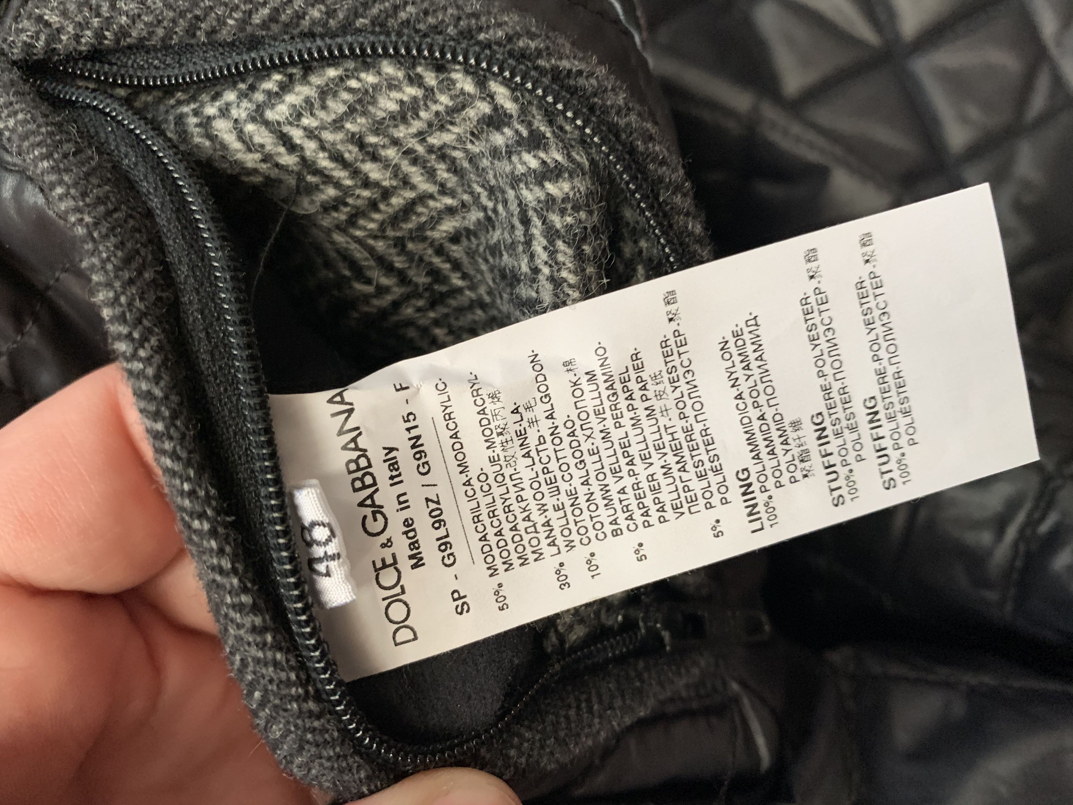 Dolce & Gabbana NEW $4.5k Reconstructed Patchwork Jacket Size US M / EU 48-50 / 2 - 6 Thumbnail
