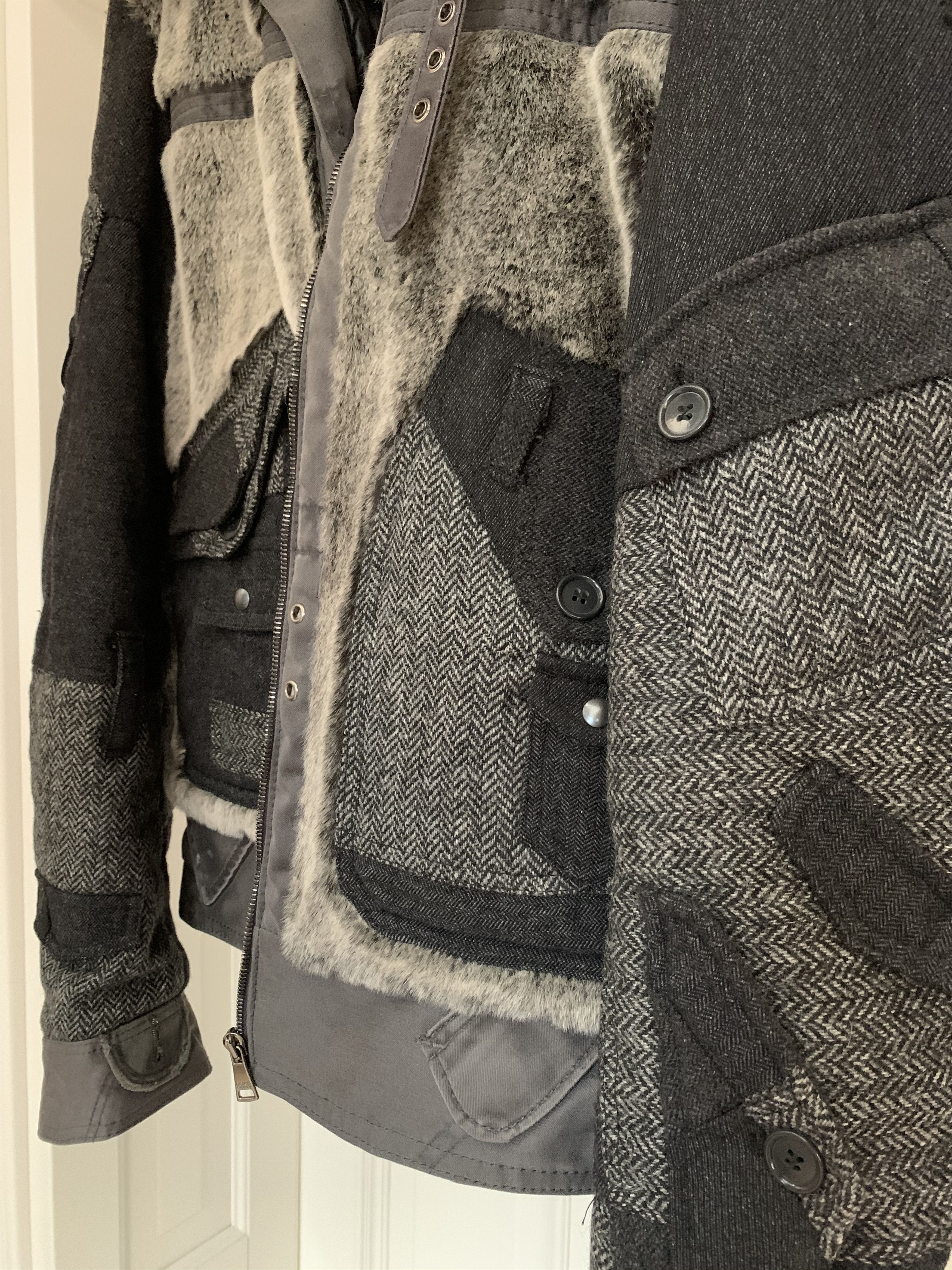 Dolce & Gabbana NEW $4.5k Reconstructed Patchwork Jacket Size US M / EU 48-50 / 2 - 4 Thumbnail