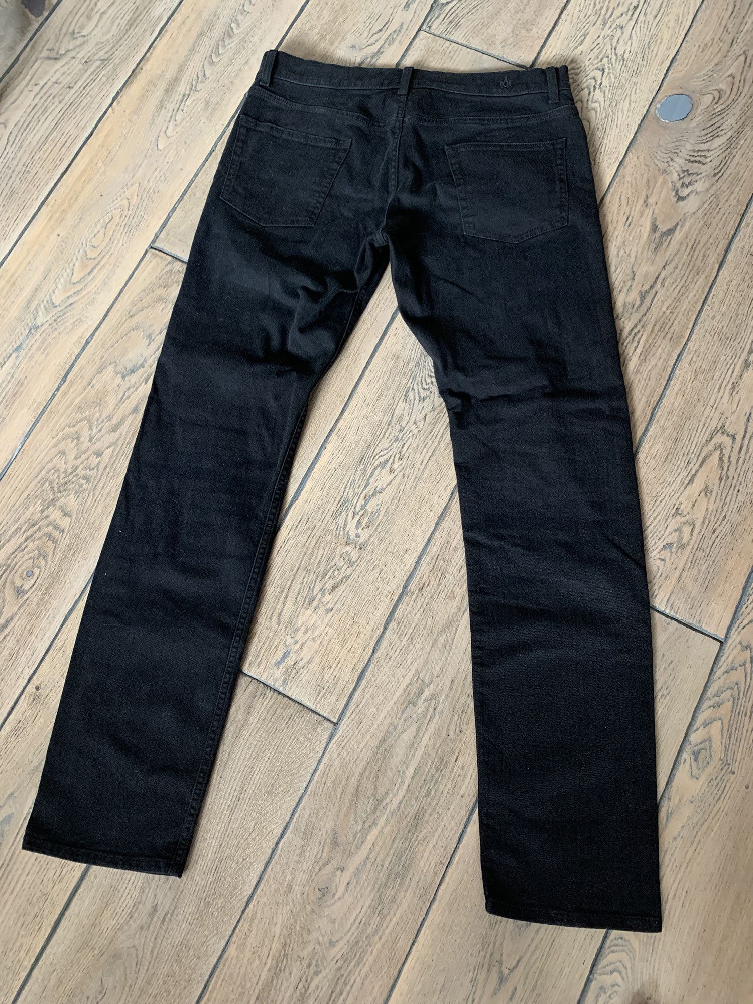Alexander McQueen Alexander McQueen black denim pants Size US 34 / EU 50 - 3 Thumbnail