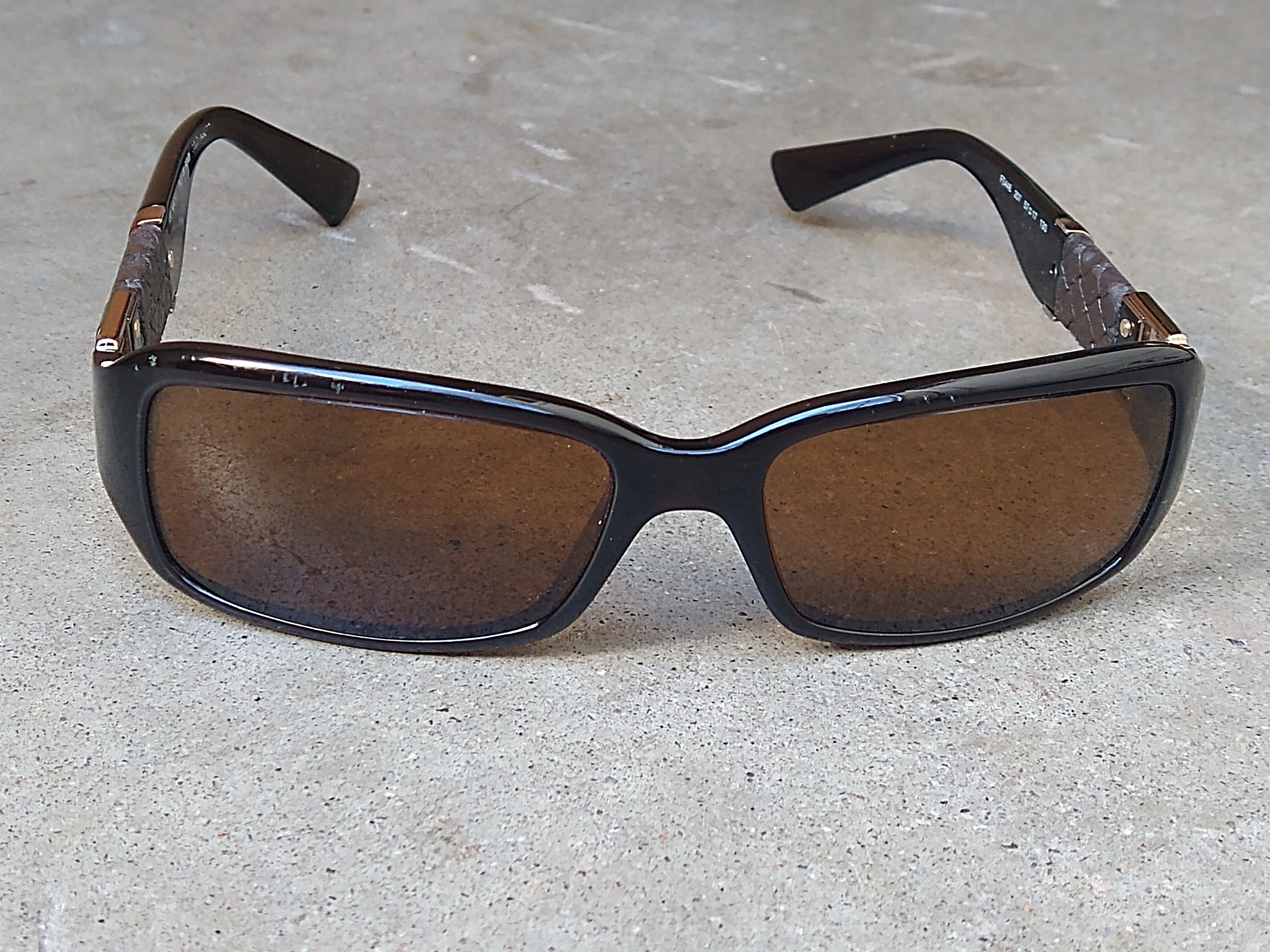 Fendi Fendi Sunglasses FS 299 207 Tortoise Brown Italy Rectangle Size ONE SIZE - 2 Thumbnail