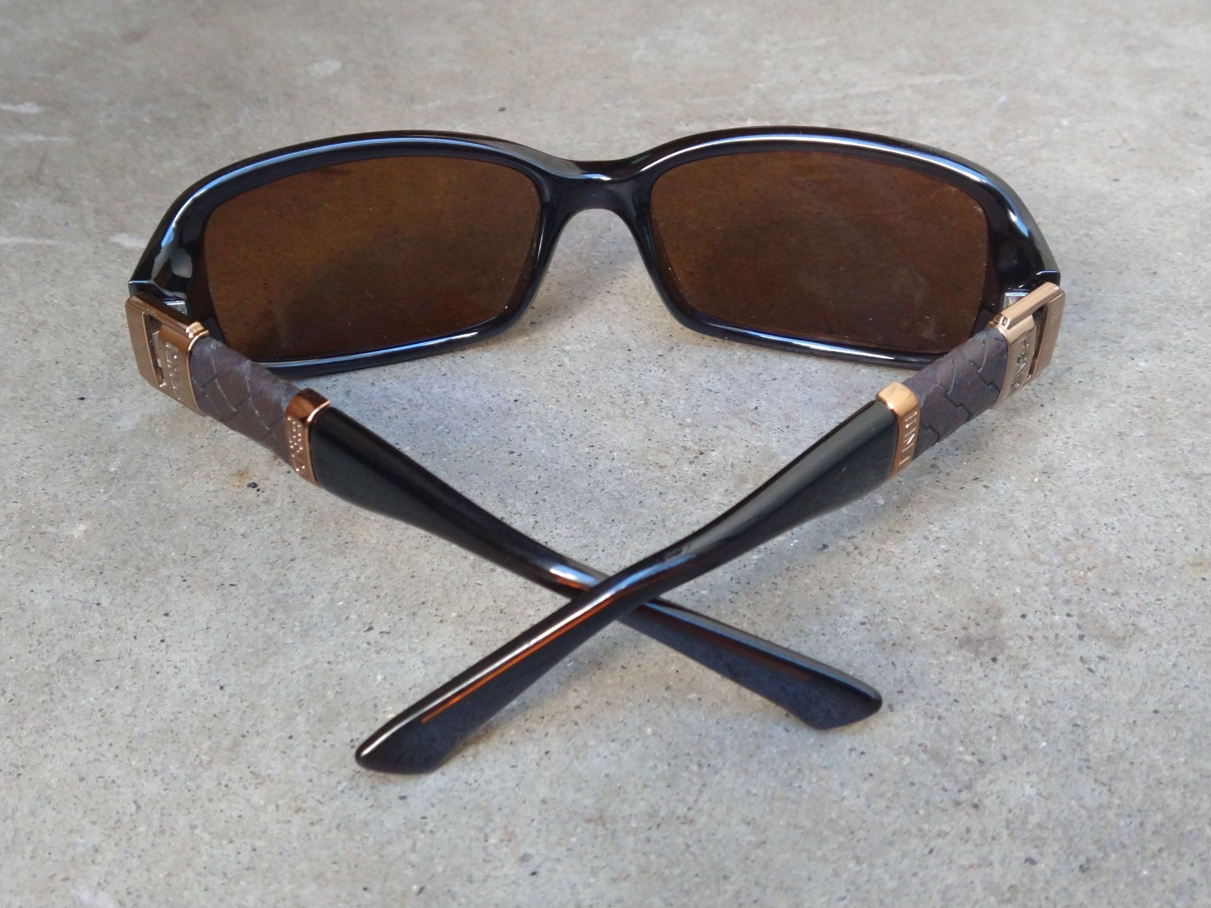 Fendi Fendi Sunglasses FS 299 207 Tortoise Brown Italy Rectangle Size ONE SIZE - 6 Thumbnail