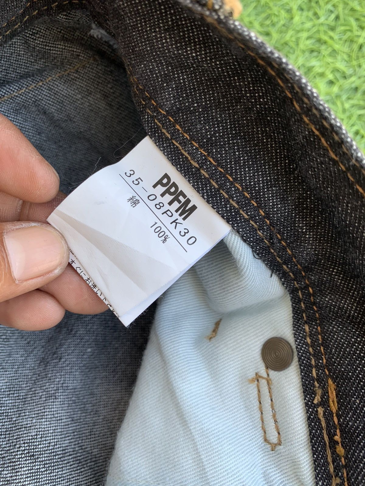 Japanese Brand Japanese Brand PPFM Zipper Waist Denim Jeans Size US 34 / EU 50 - 14 Thumbnail