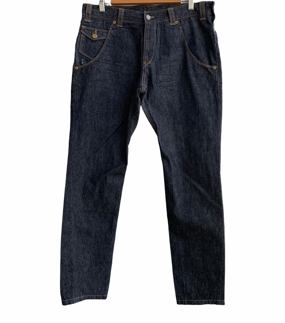Japanese Brand Japanese Brand PPFM Zipper Waist Denim Jeans Size US 34 / EU 50 - 2 Thumbnail
