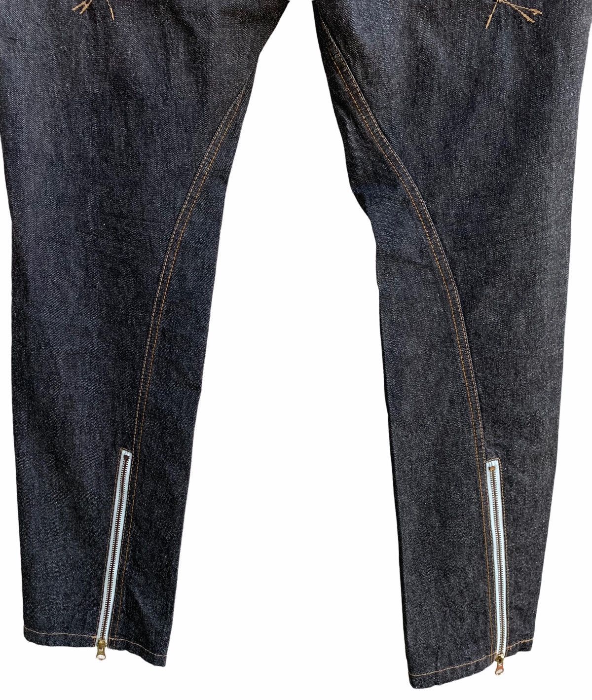 Japanese Brand Japanese Brand PPFM Zipper Waist Denim Jeans Size US 34 / EU 50 - 9 Thumbnail