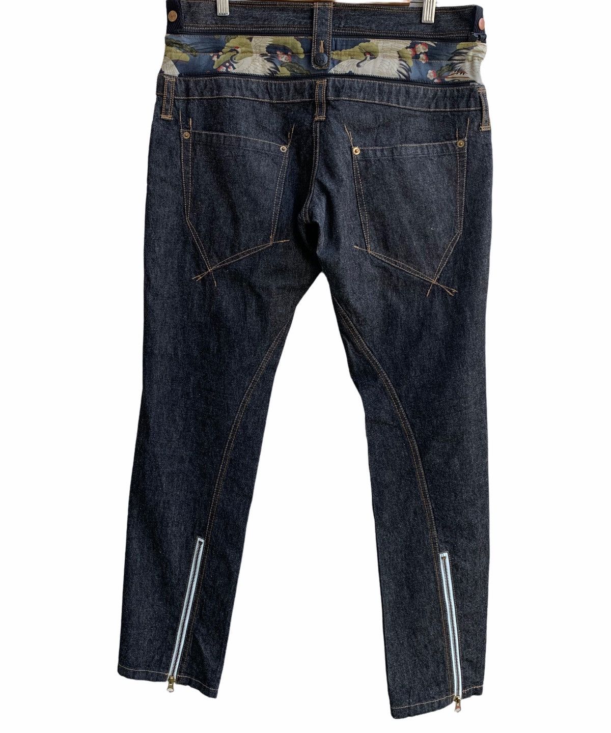 Japanese Brand × PPFM Japanese Brand PPFM Bondage Zipper Jeans