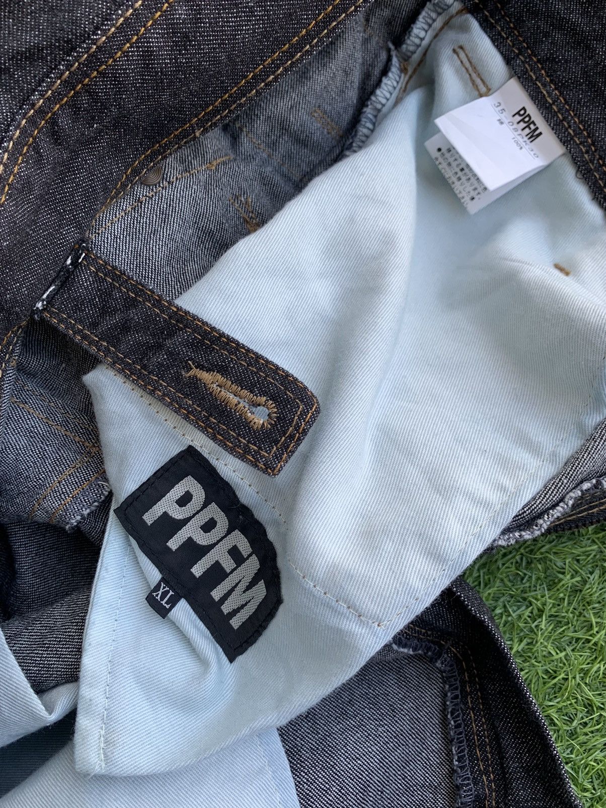 Japanese Brand Japanese Brand PPFM Zipper Waist Denim Jeans Size US 34 / EU 50 - 13 Thumbnail