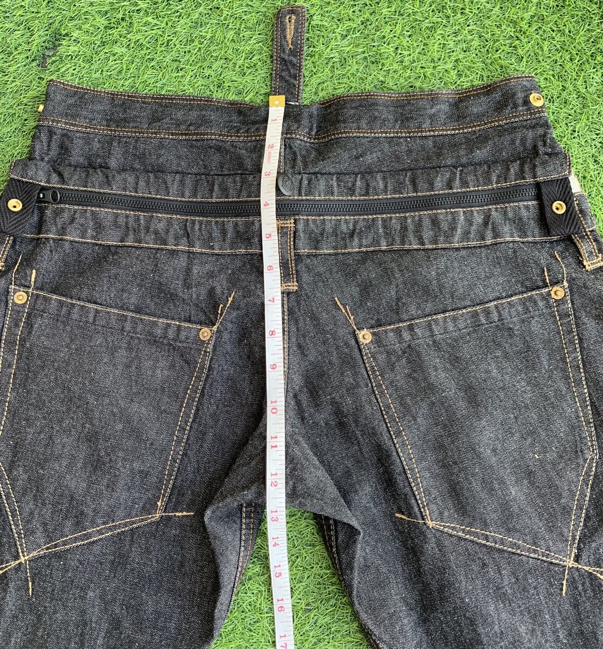 Japanese Brand Japanese Brand PPFM Zipper Waist Denim Jeans Size US 34 / EU 50 - 18 Thumbnail