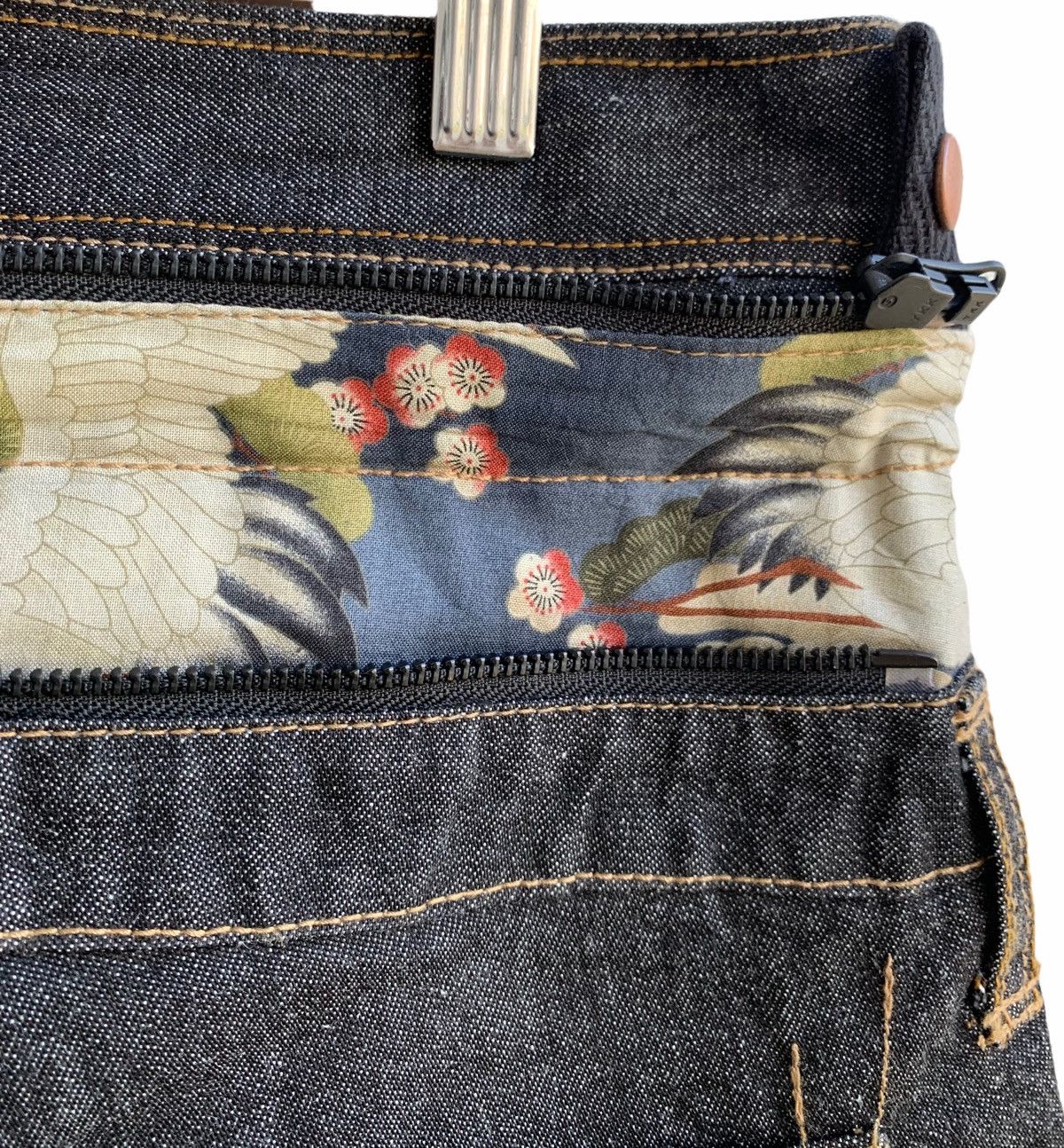 Japanese Brand Japanese Brand PPFM Zipper Waist Denim Jeans Size US 34 / EU 50 - 6 Thumbnail