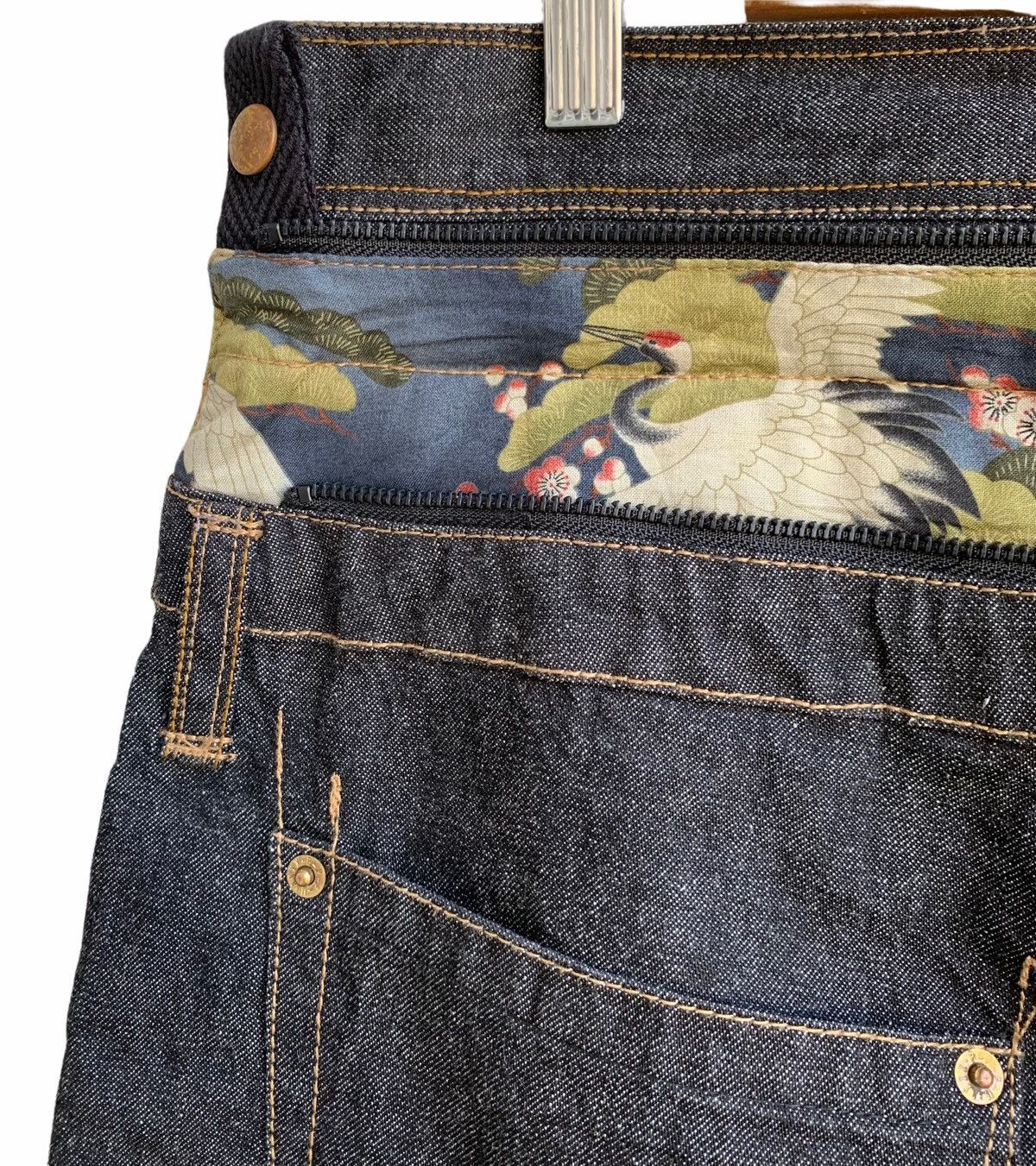 Japanese Brand Japanese Brand PPFM Zipper Waist Denim Jeans Size US 34 / EU 50 - 7 Thumbnail