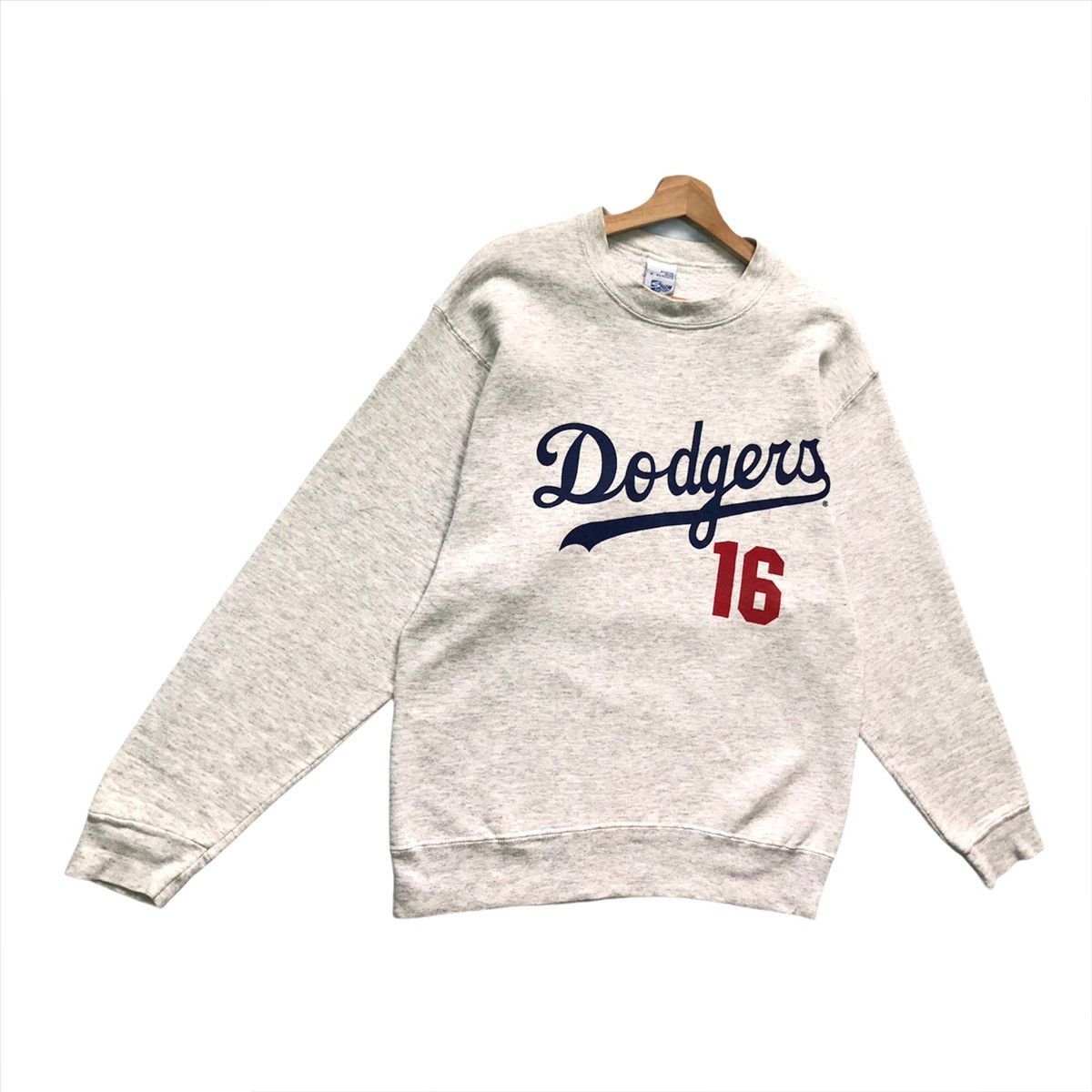 MLB Vintage 90’s MLB Dodgers Nomo Sweatshirt Size US M / EU 48-50 / 2 - 2 Thumbnail