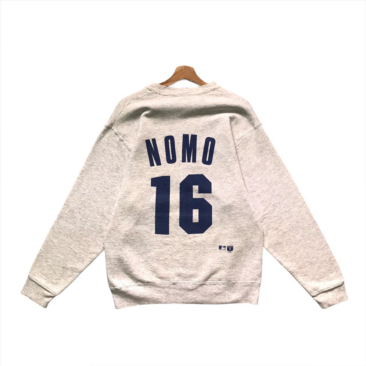 MLB Vintage 90’s MLB Dodgers Nomo Sweatshirt Size US M / EU 48-50 / 2 - 6 Thumbnail