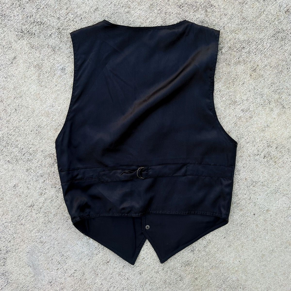 Vintage Vintage 90s Leather Aged Biker Vest Size US S / EU 44-46 / 1 - 5 Thumbnail