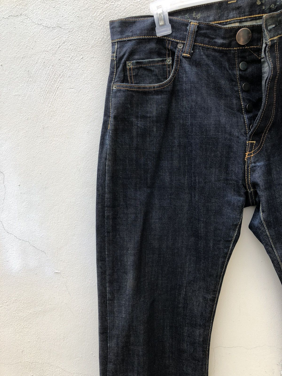 Vintage Vintage Japan Designer Hand Paint Art Denim Jeans Size US 35 - 15 Thumbnail