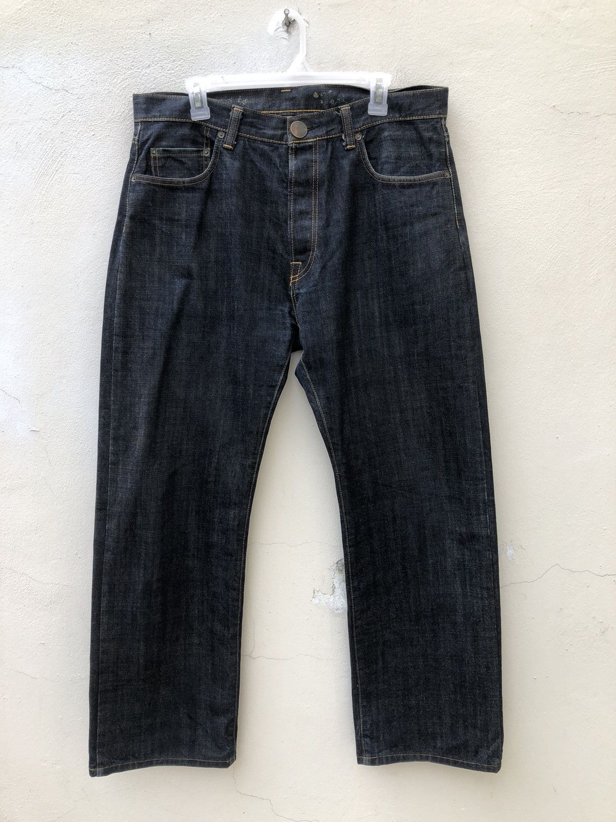 Vintage Vintage Japan Designer Hand Paint Art Denim Jeans Size US 35 - 13 Thumbnail