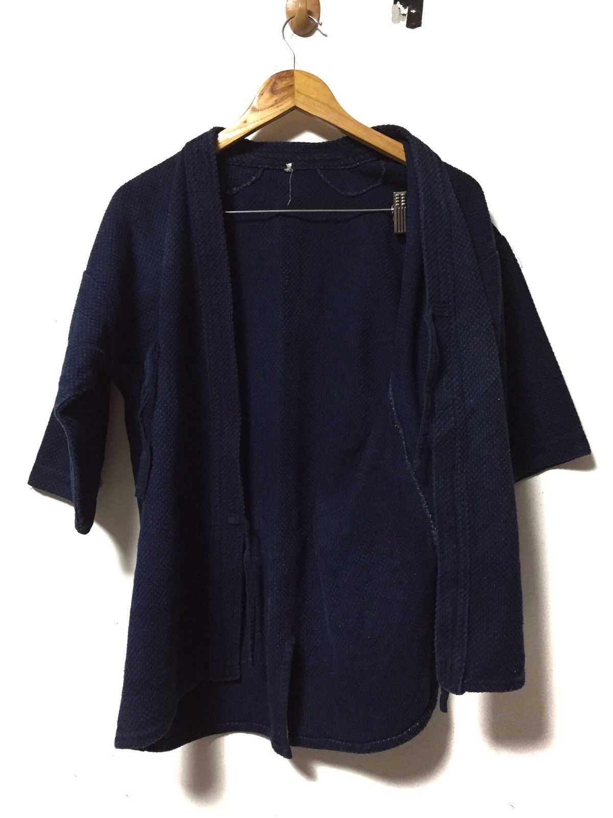 Indigo × Japanese Brand Rare Indigo kimono Jacket Dyen Woven Size US M / EU 48-50 / 2 - 3 Thumbnail