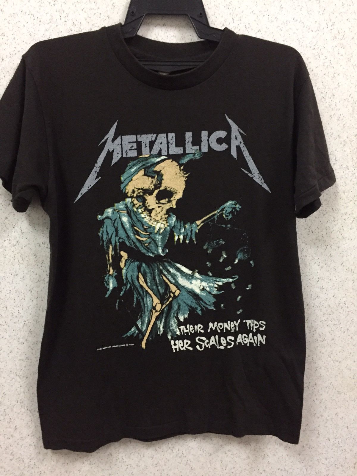 Band Tees × Metallica × Vintage Vintage Metallica Pushead Thailand 