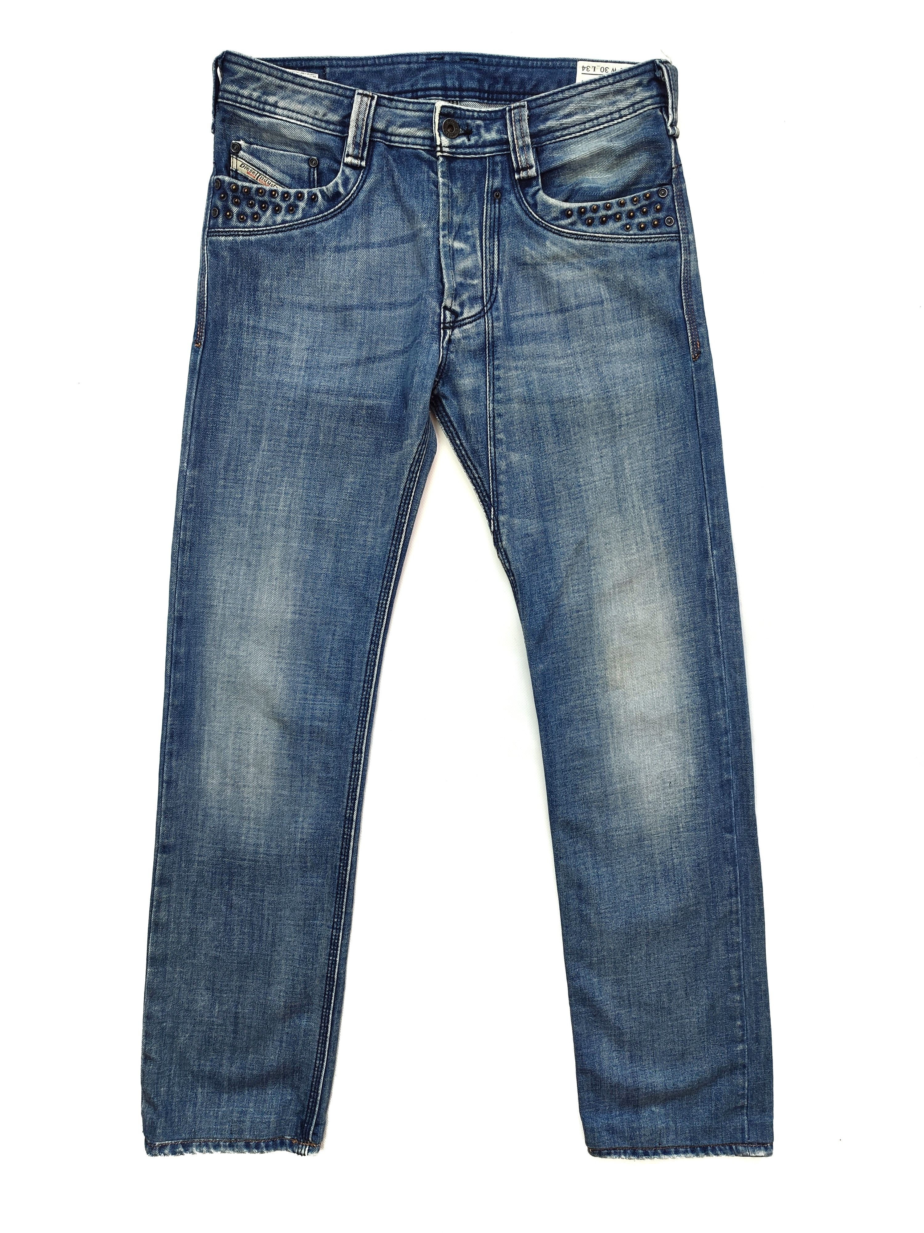 Diesel Diesel Timmen Wash Straight Jeans Size US 30 / EU 46 - 2 Thumbnail