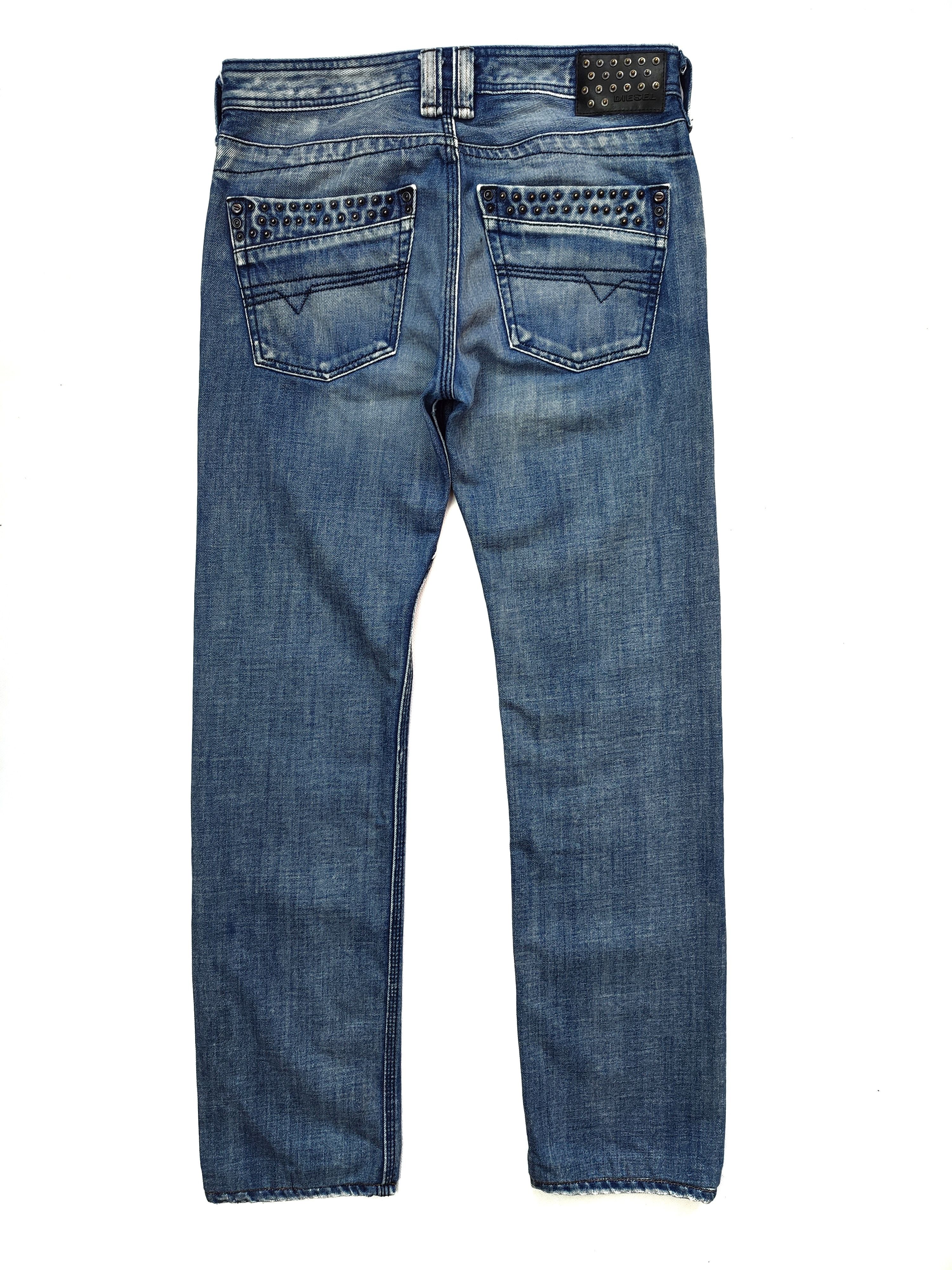 Diesel Diesel Timmen Wash Straight Jeans Size US 30 / EU 46 - 3 Thumbnail
