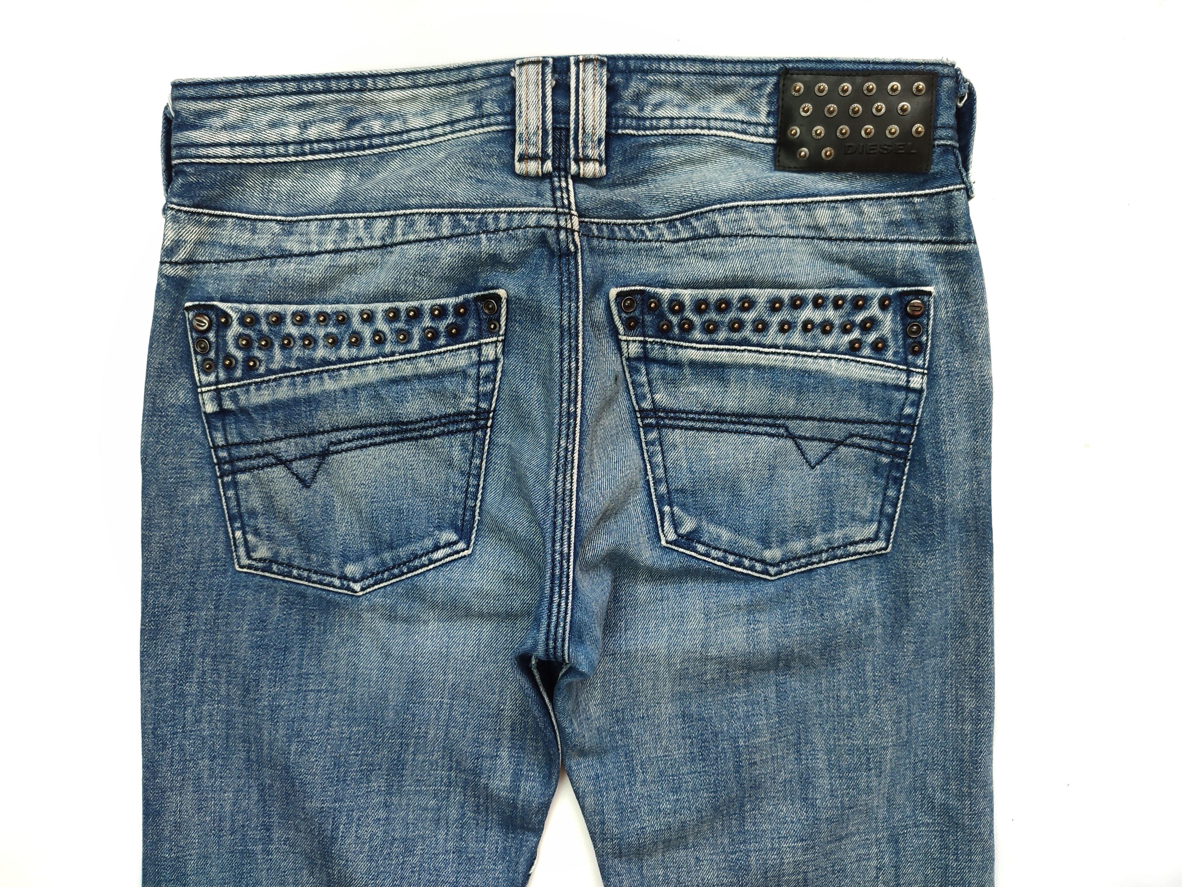 Diesel Diesel Timmen Wash Straight Jeans Size US 30 / EU 46 - 9 Thumbnail