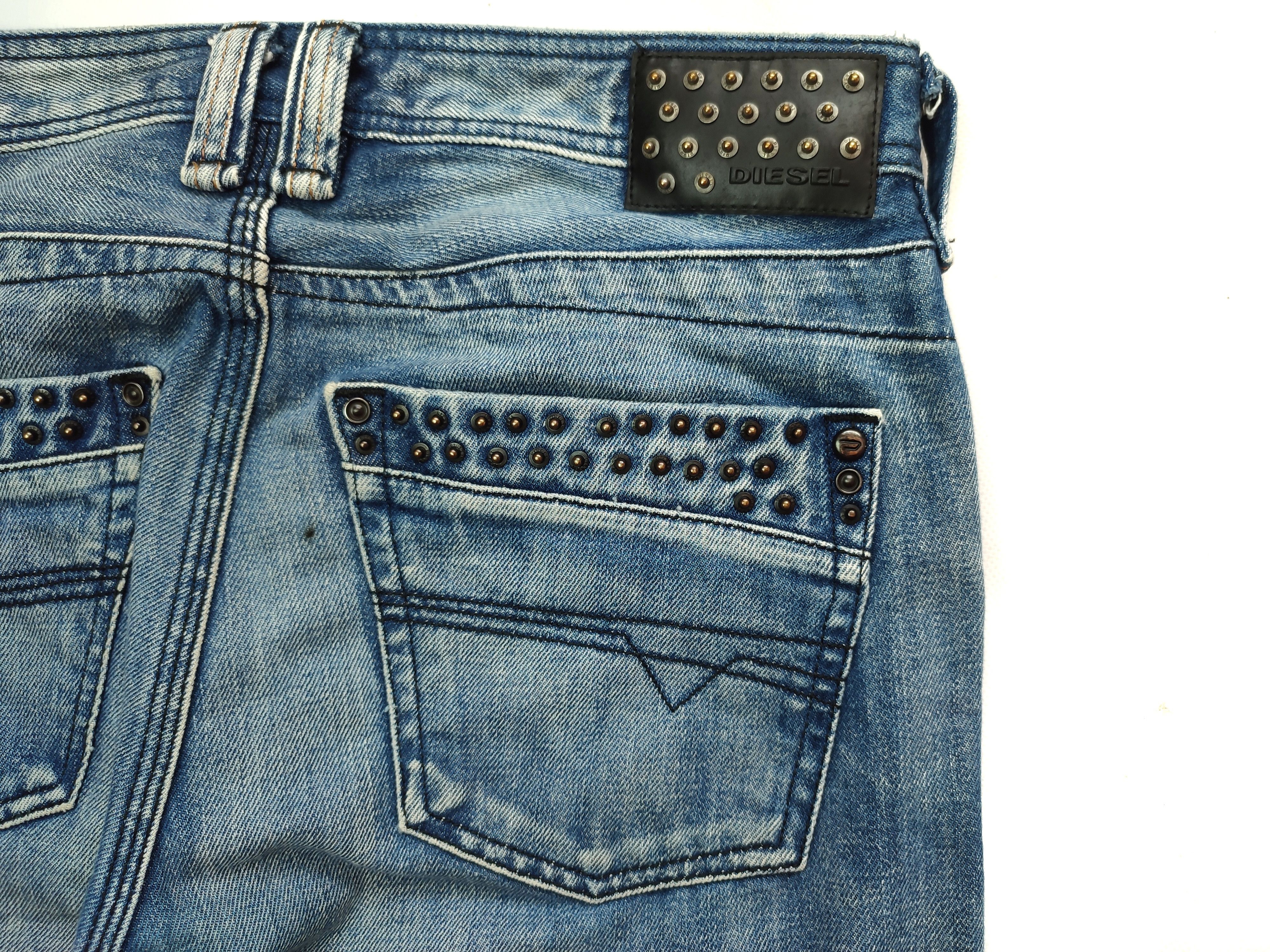 Diesel Diesel Timmen Wash Straight Jeans Size US 30 / EU 46 - 1 Thumbnail