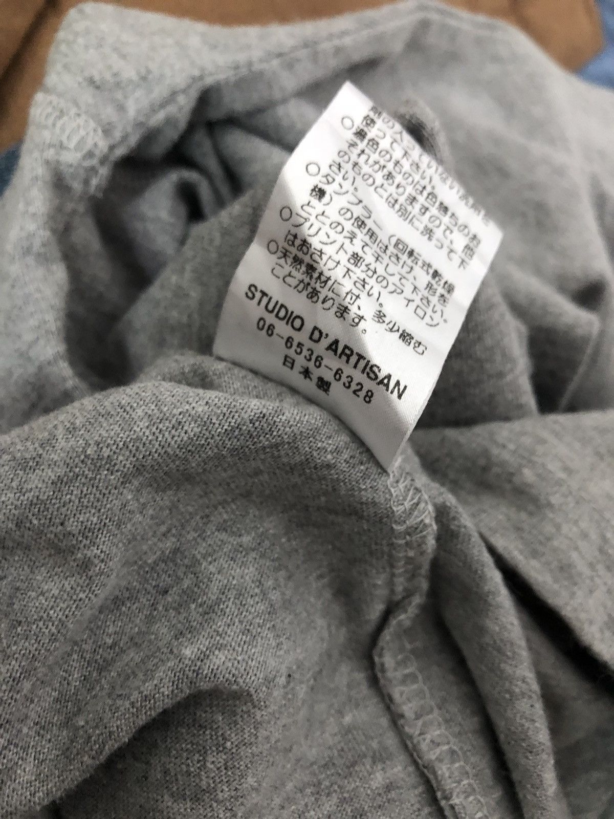 Studio D'Artisan Made in Japan Flying Piggy It is Not Torn Long Sleeve tee Size US M / EU 48-50 / 2 - 7 Thumbnail