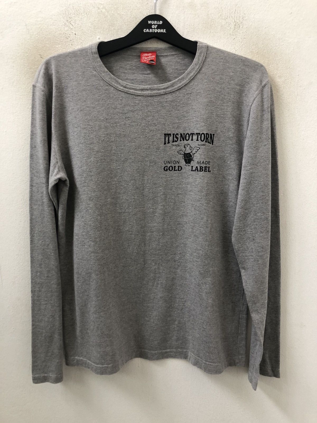 Studio D'Artisan Made in Japan Flying Piggy It is Not Torn Long Sleeve tee Size US M / EU 48-50 / 2 - 3 Thumbnail