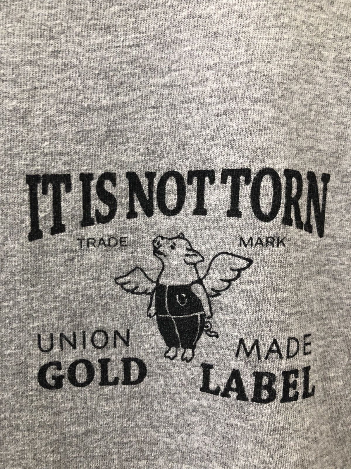 Studio D'Artisan Made in Japan Flying Piggy It is Not Torn Long Sleeve tee Size US M / EU 48-50 / 2 - 4 Thumbnail