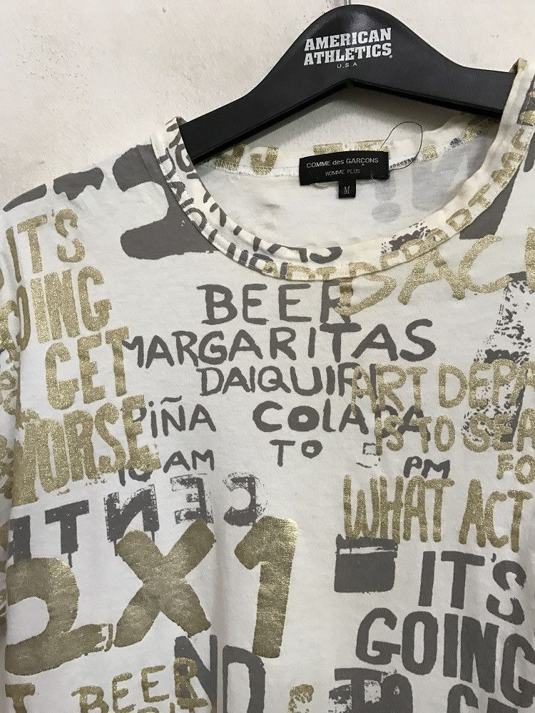 Comme des Garcons Homme Plus CDGHP Made in Japan AD2006 Pop Art tee shirt Size US M / EU 48-50 / 2 - 4 Thumbnail