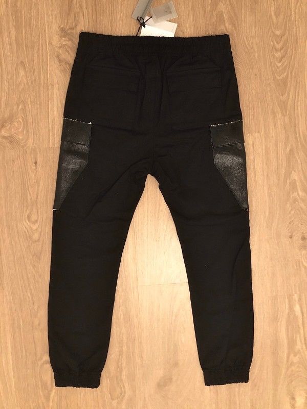 Rick Owens NEW 🔥 LEATHER SUEDE LARRY RUNWAY JOGGER ASAP ROCKY 50it Size US 34 / EU 50 - 7 Thumbnail