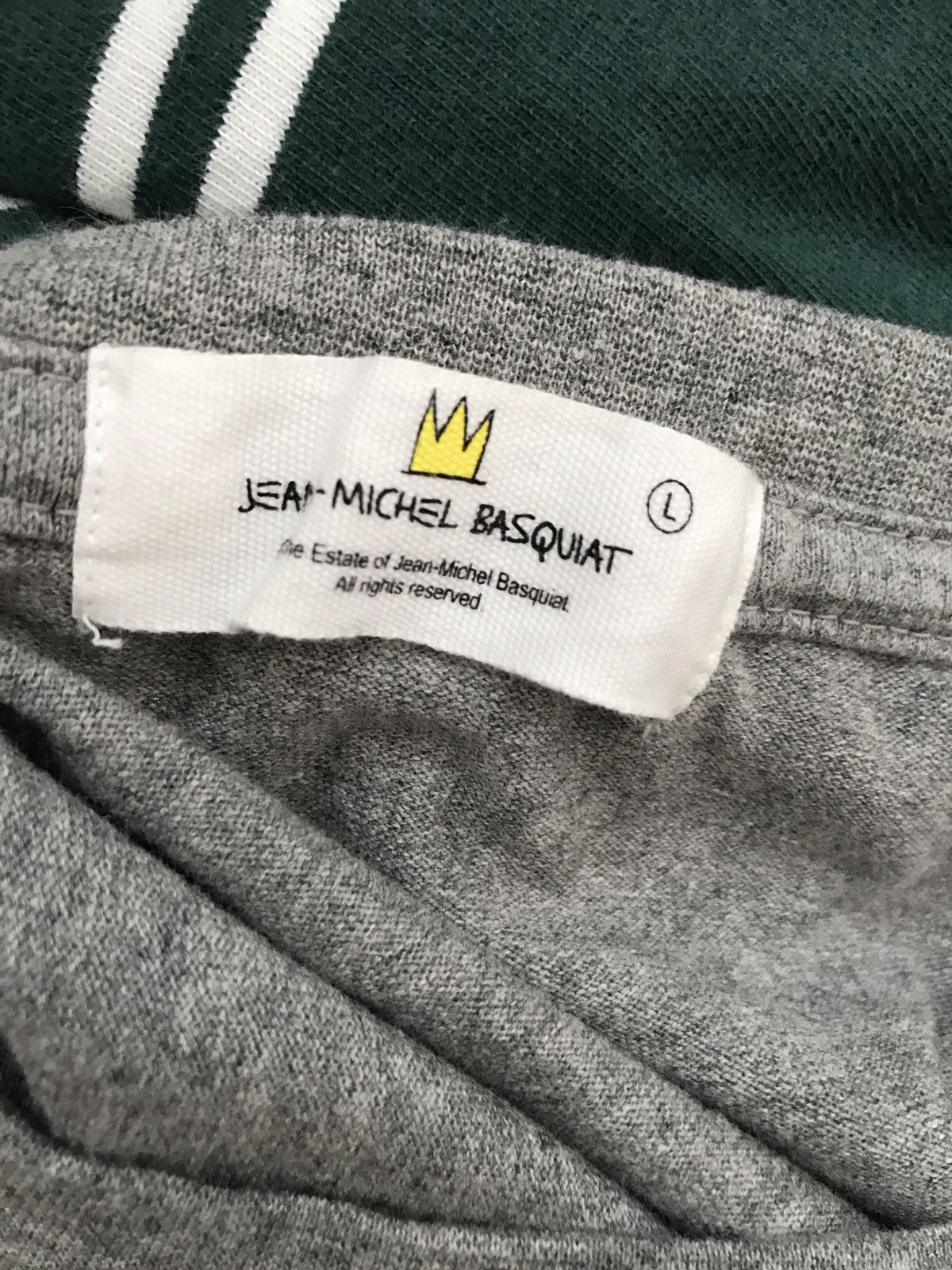 Jean-Michel Basquiat Vintage 2000s Jean Michel Basquiat Long Sleeve Pop Art tee Size US L / EU 52-54 / 3 - 7 Thumbnail