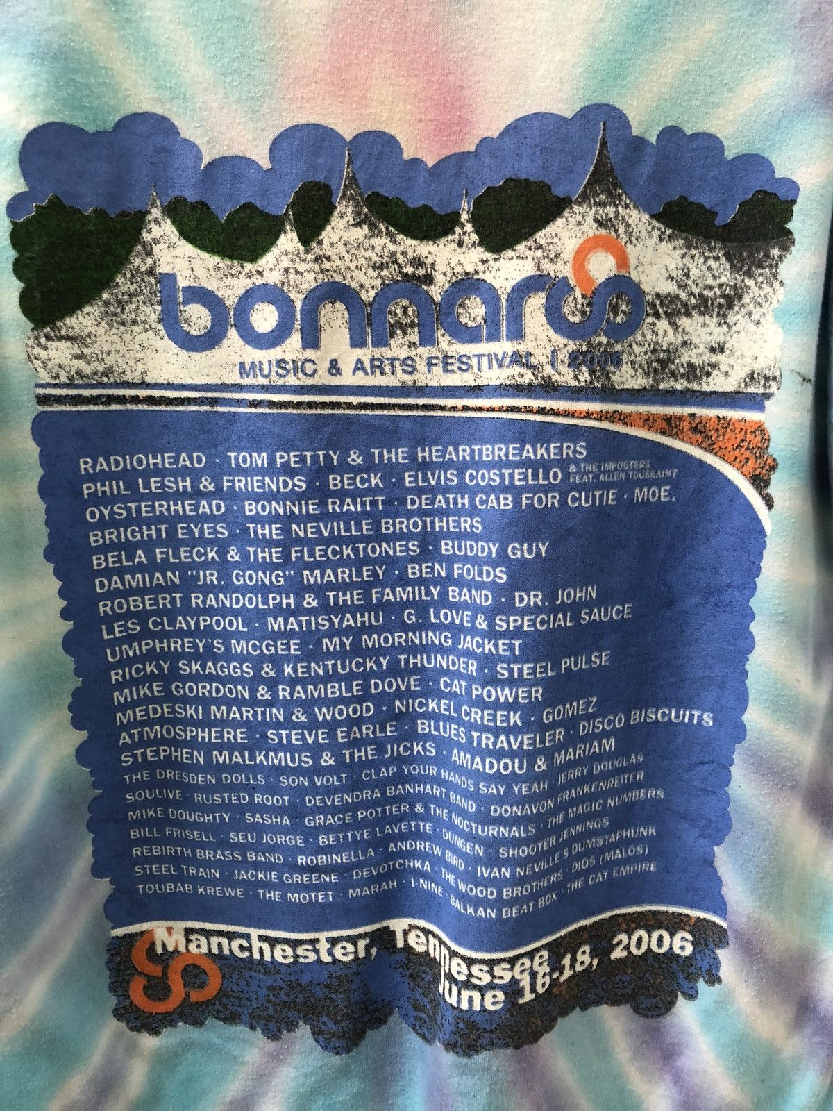 Band Tees 2006 Music & Arts Festival Radiohead, Tom Petty Size US M / EU 48-50 / 2 - 6 Thumbnail