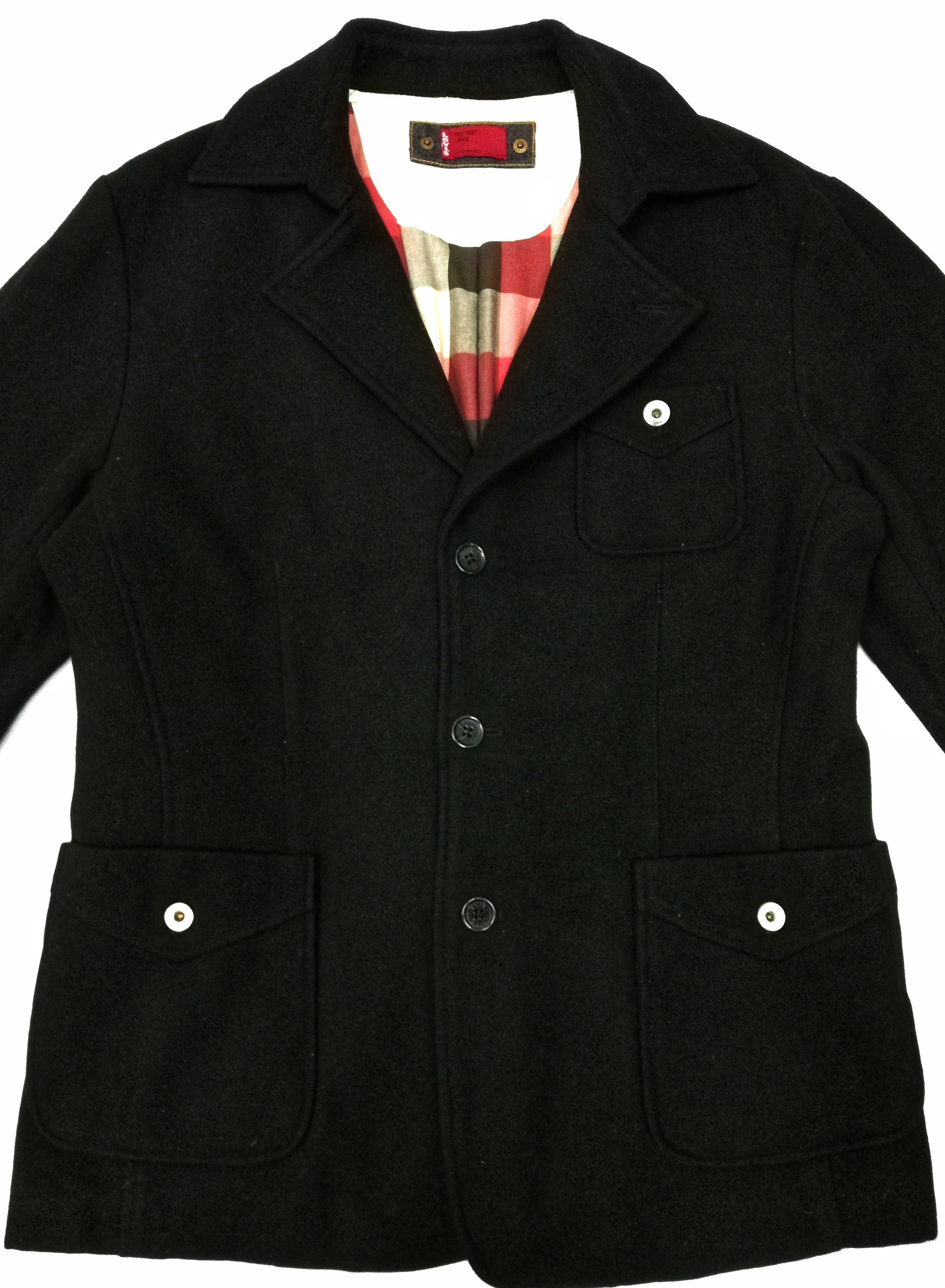 Levi's × Levi's Made & Crafted × Vintage 🔥Levi’s Strauss Wool Gabardine Cargo Pocket Trenchcoat🔥 Size US M / EU 48-50 / 2 - 3 Thumbnail