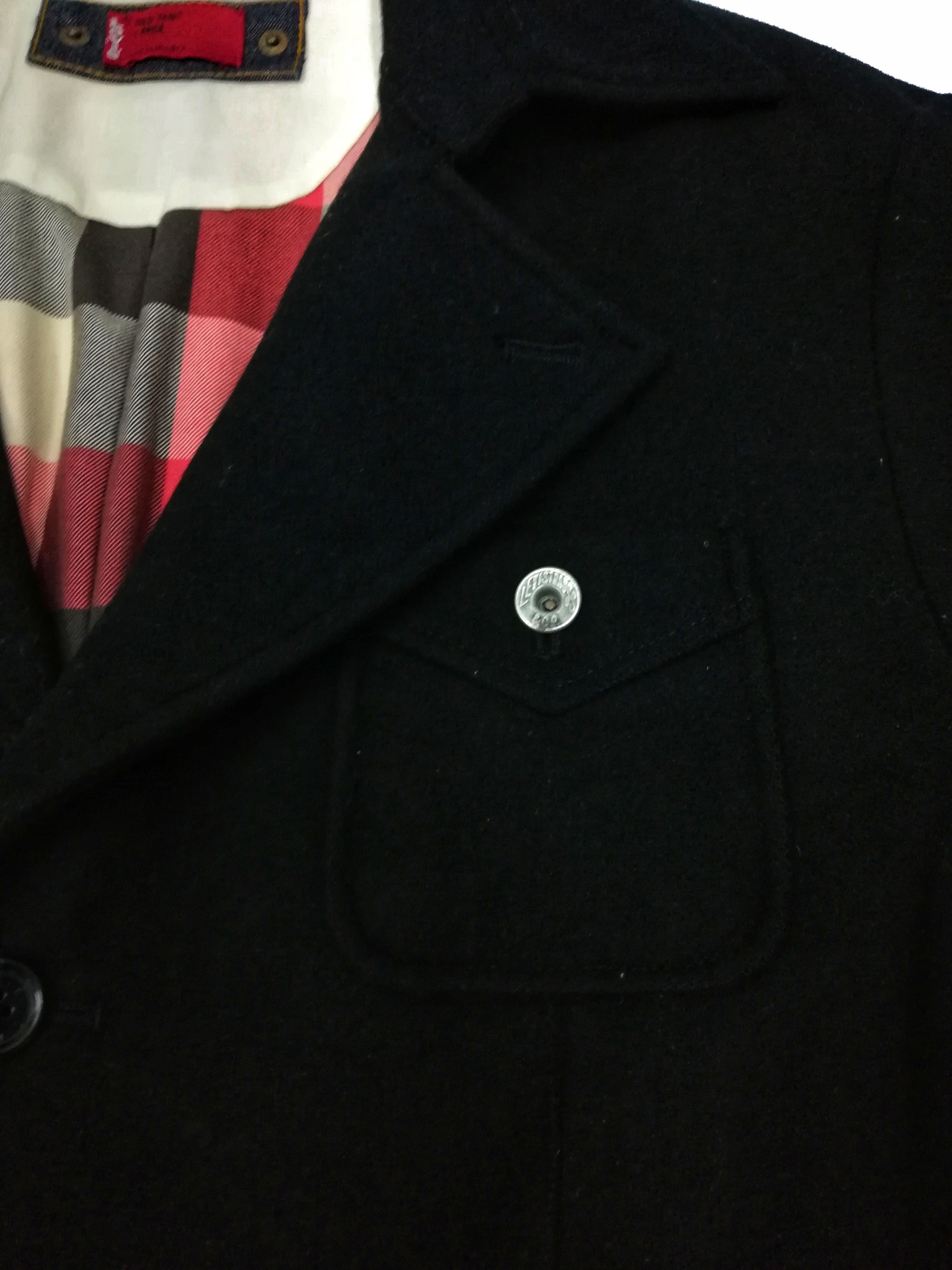 Levi's × Levi's Made & Crafted × Vintage 🔥Levi’s Strauss Wool Gabardine Cargo Pocket Trenchcoat🔥 Size US M / EU 48-50 / 2 - 7 Thumbnail