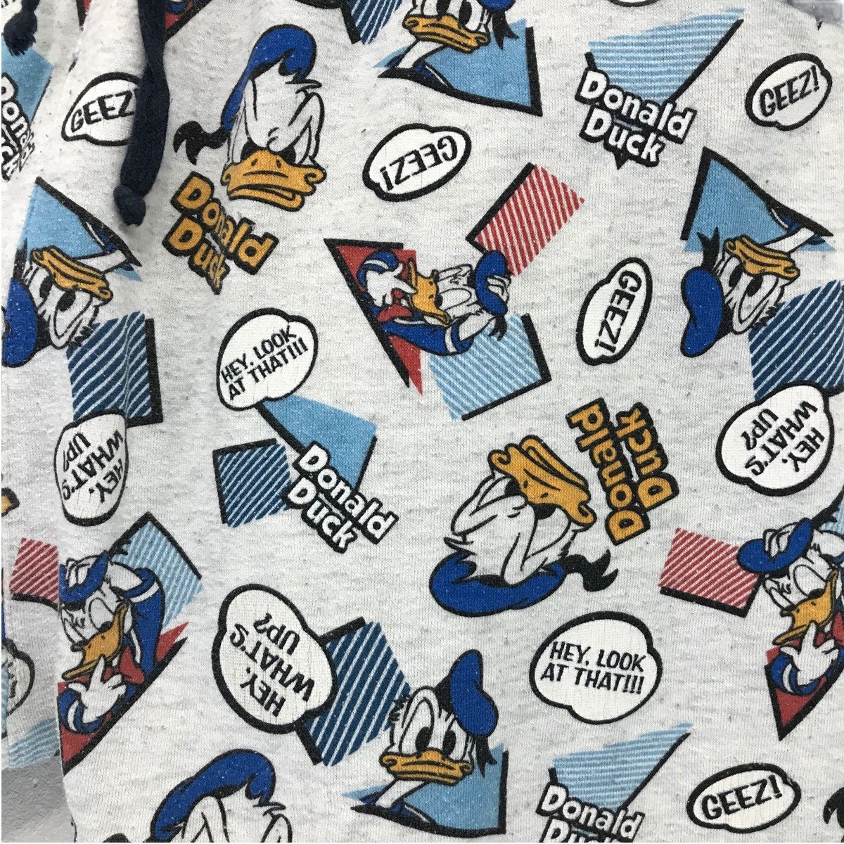 Disney × Mickey Mouse Vintage Disney Cartoon Sweatpants Full Print Donald Duck Size US 29 - 5 Thumbnail