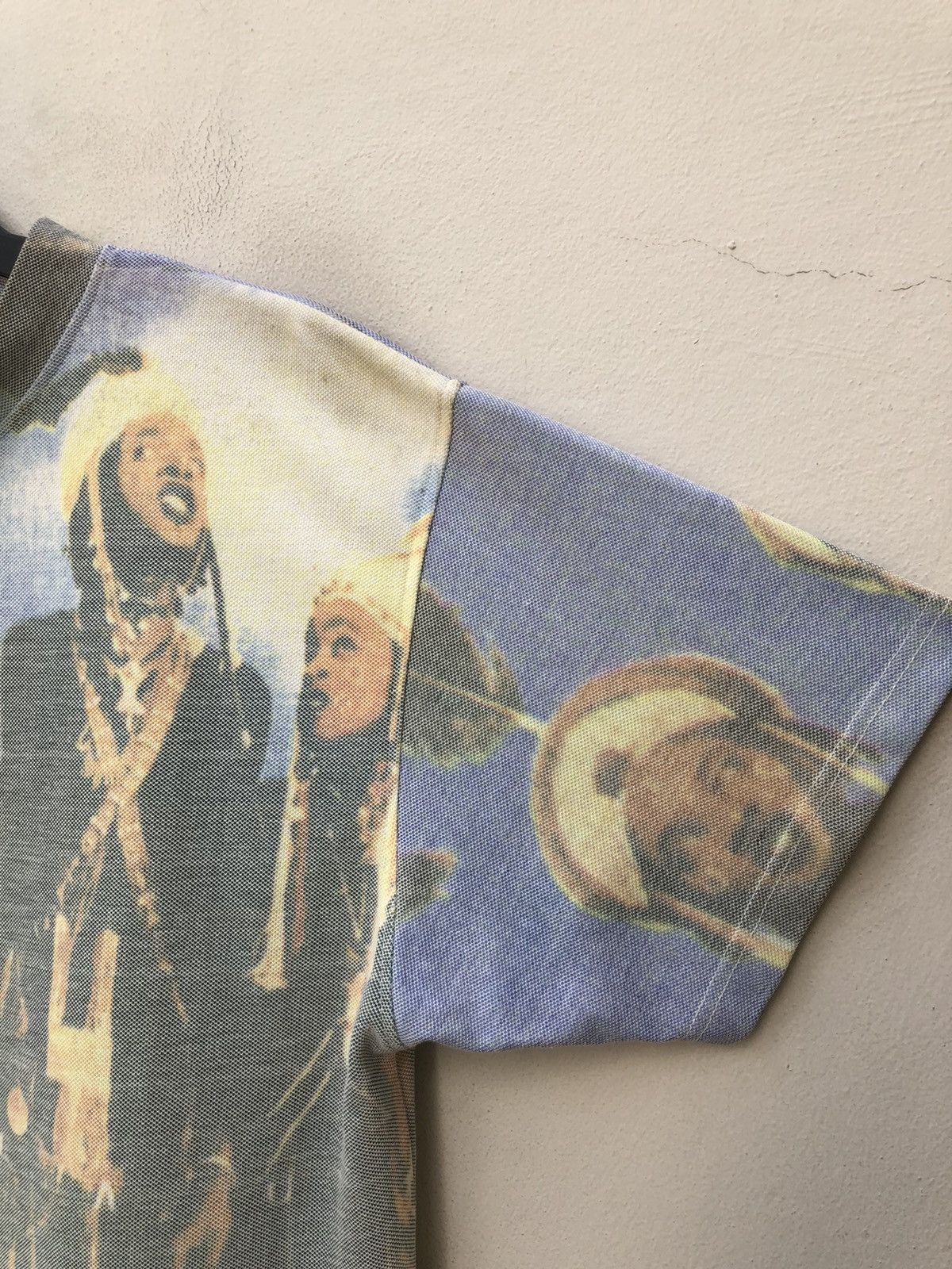 Art Comes First Vintage 90s COSTA MESA Full Printed t shirt Size US L / EU 52-54 / 3 - 7 Thumbnail