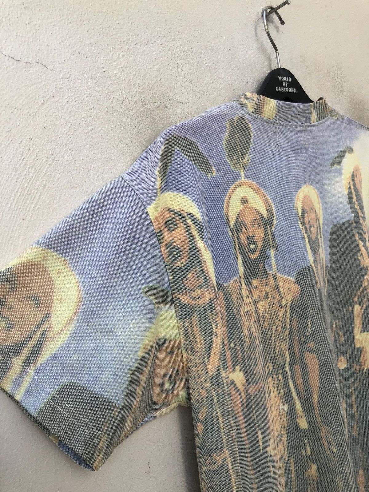 Art Comes First Vintage 90s COSTA MESA Full Printed t shirt Size US L / EU 52-54 / 3 - 13 Thumbnail