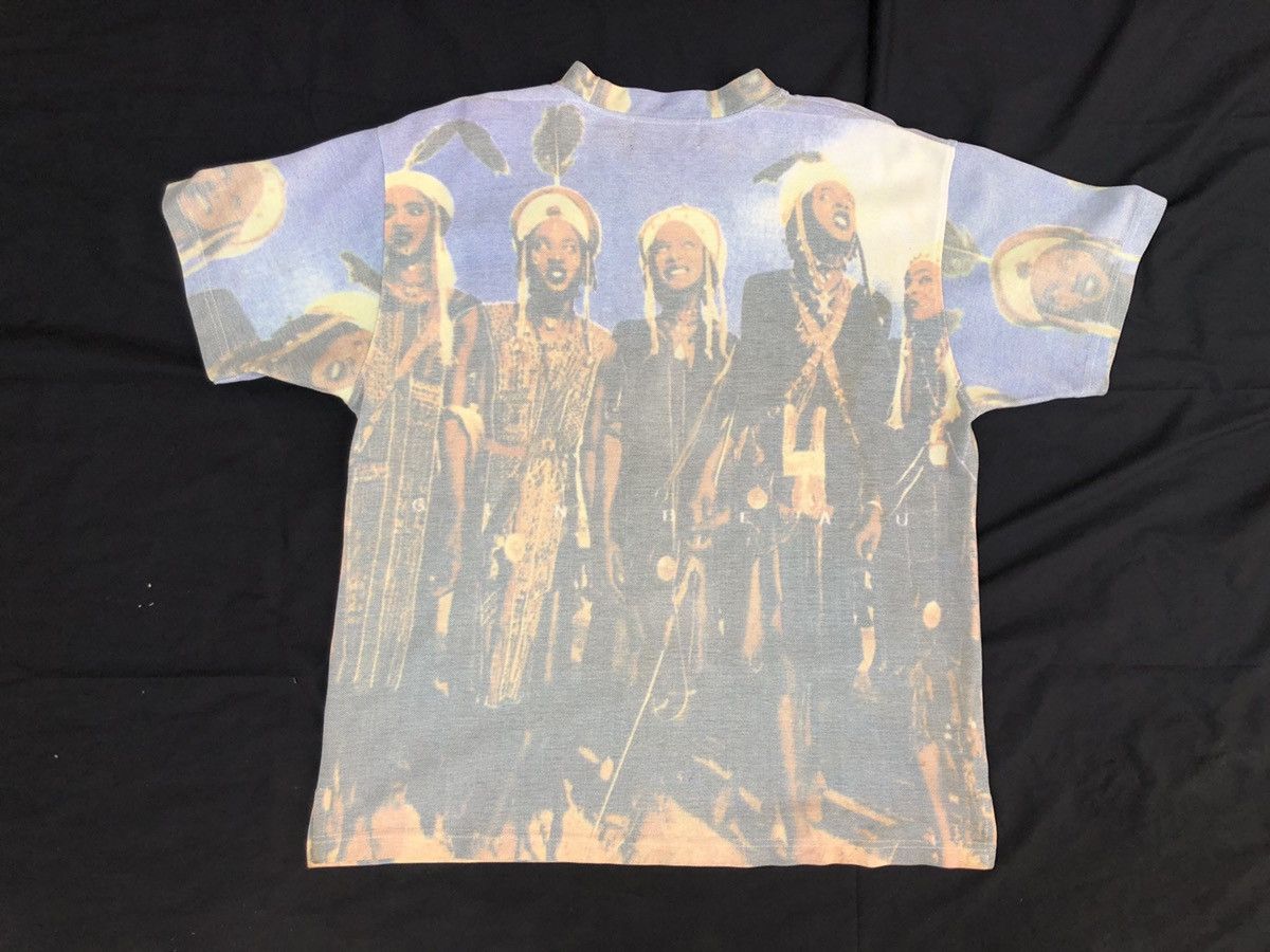 Art Comes First Vintage 90s COSTA MESA Full Printed t shirt Size US L / EU 52-54 / 3 - 2 Thumbnail