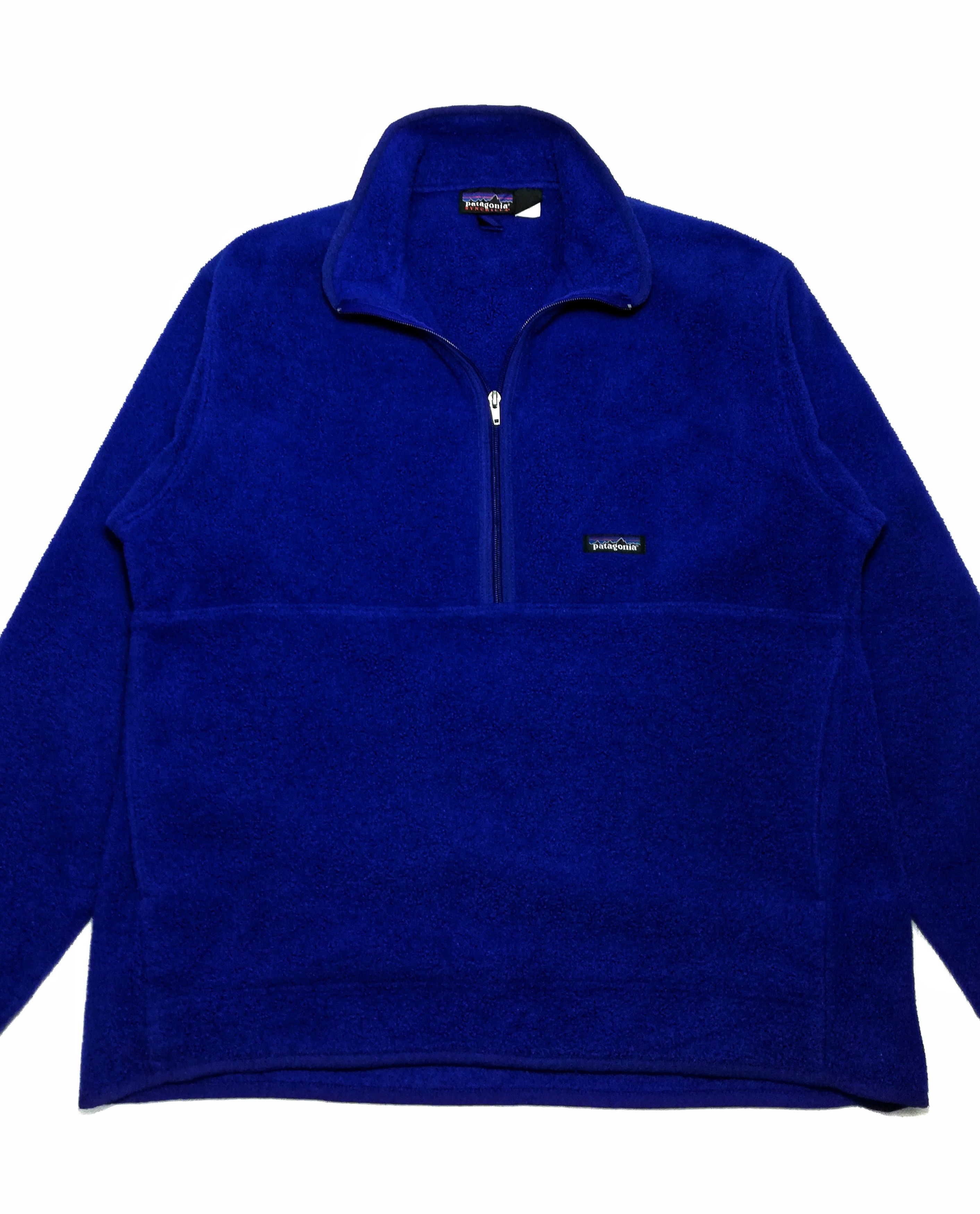Patagonia × Vintage 🔥Men's Patagonia Synchila Fleece 1/4 Zip Jacket Sweatshirt Size US L / EU 52-54 / 3 - 2 Thumbnail