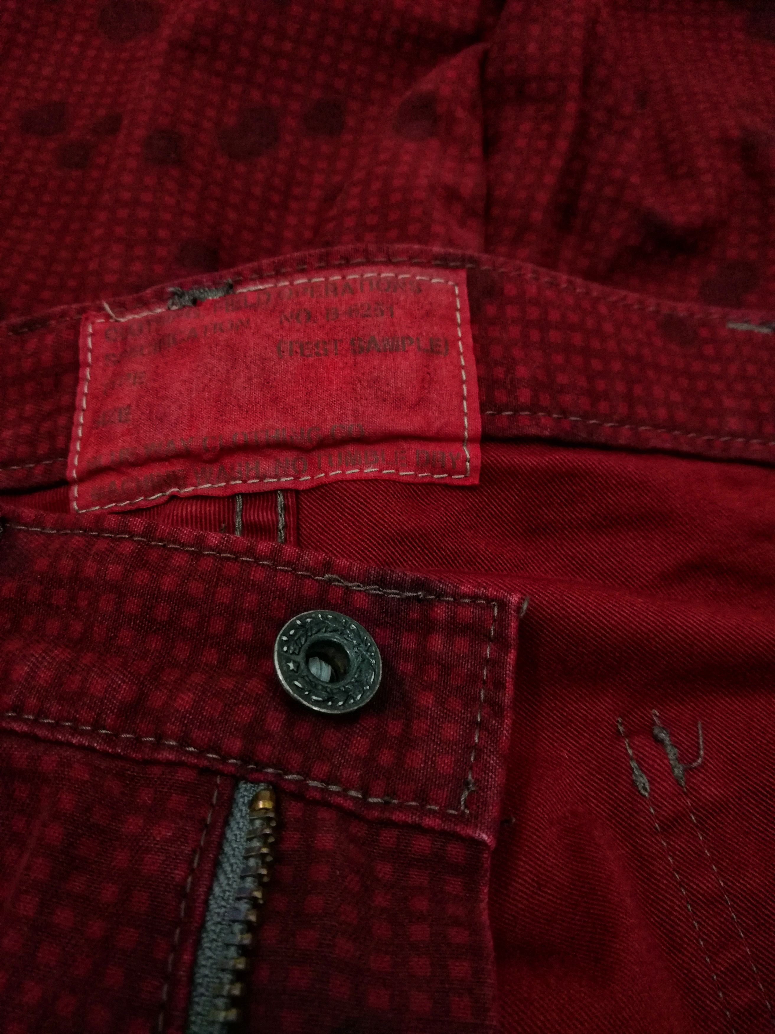 Designer × Japanese Brand 🔥Vintage Japan Blue Way Red Operation / Hunting Pants🔥 Size US 30 / EU 46 - 9 Thumbnail