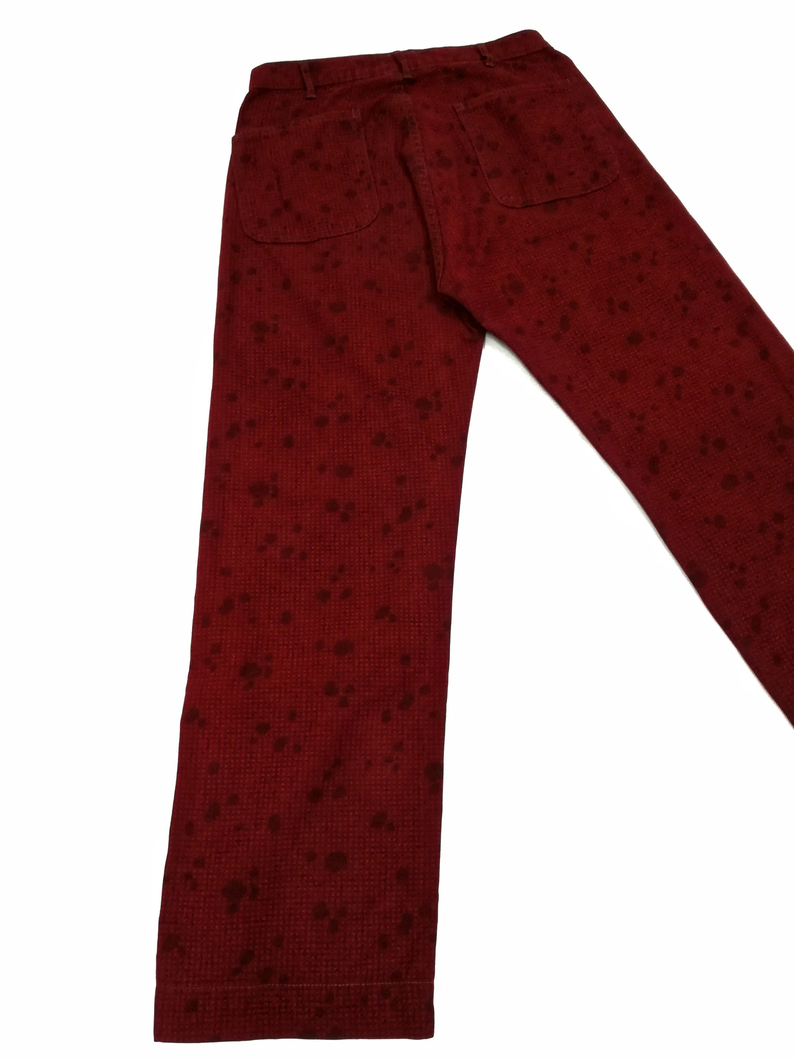 Designer × Japanese Brand 🔥Vintage Japan Blue Way Red Operation / Hunting Pants🔥 Size US 30 / EU 46 - 14 Thumbnail