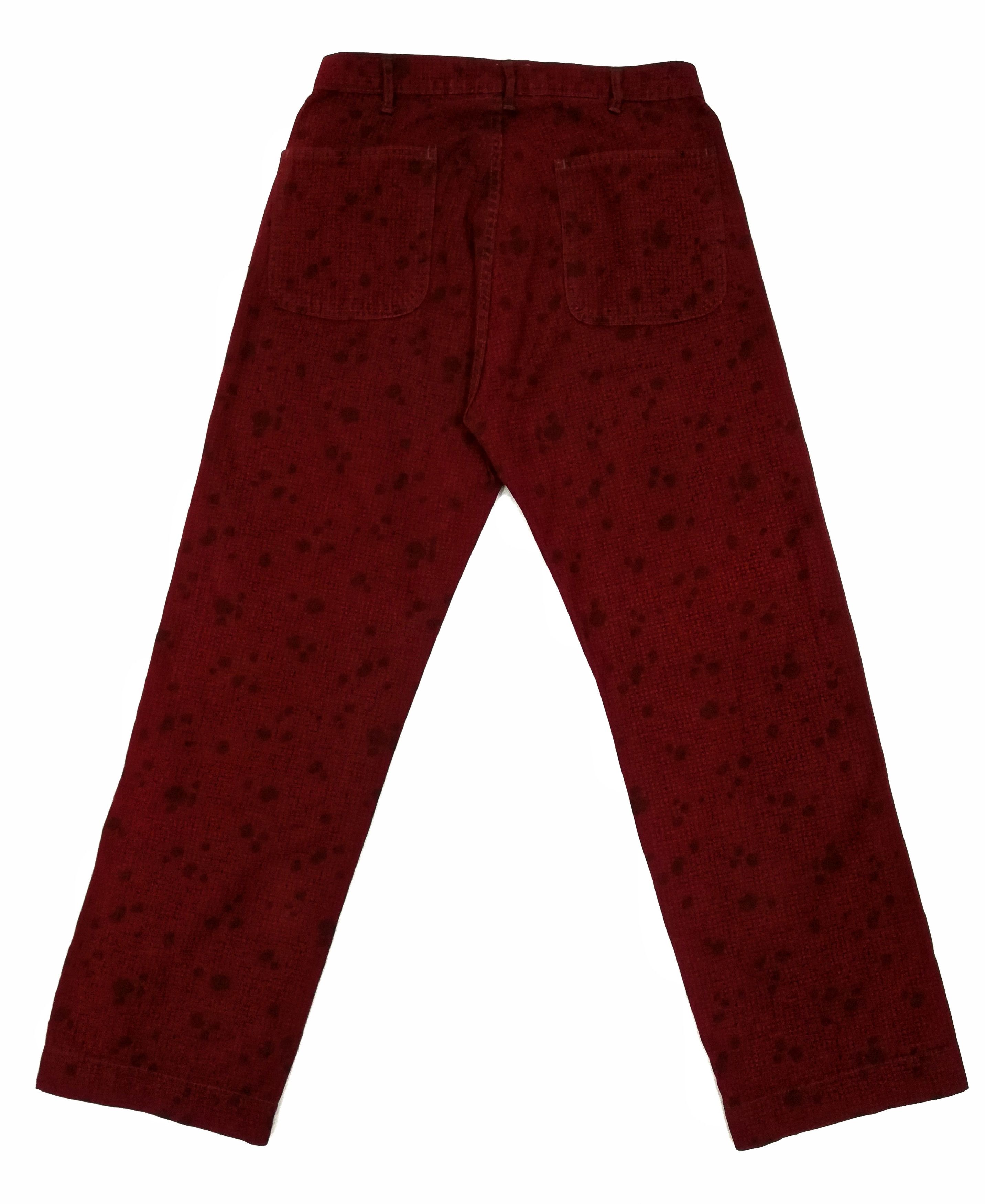 Designer × Japanese Brand 🔥Vintage Japan Blue Way Red Operation / Hunting Pants🔥 Size US 30 / EU 46 - 12 Thumbnail