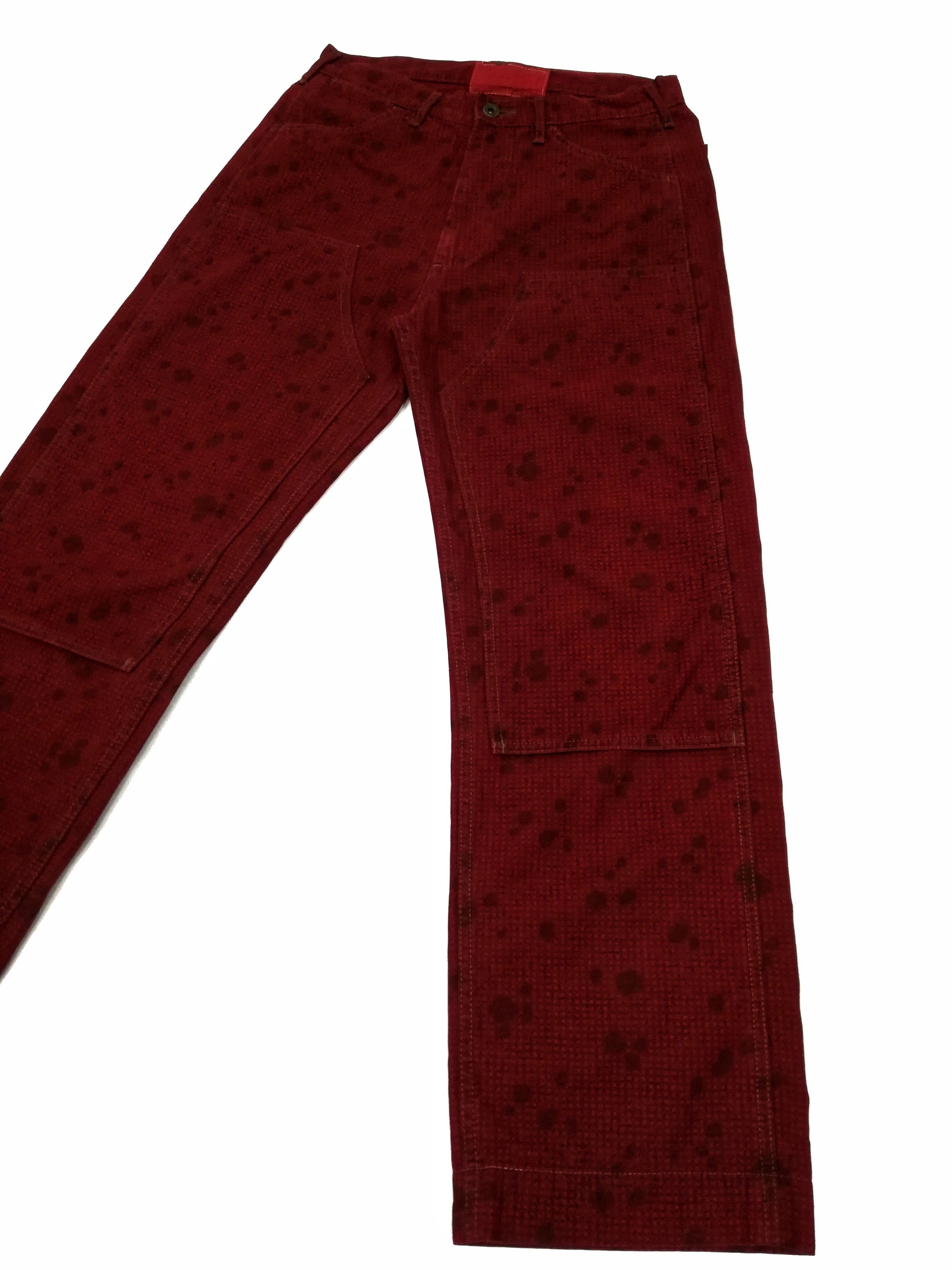 Designer × Japanese Brand 🔥Vintage Japan Blue Way Red Operation / Hunting Pants🔥 Size US 30 / EU 46 - 5 Thumbnail