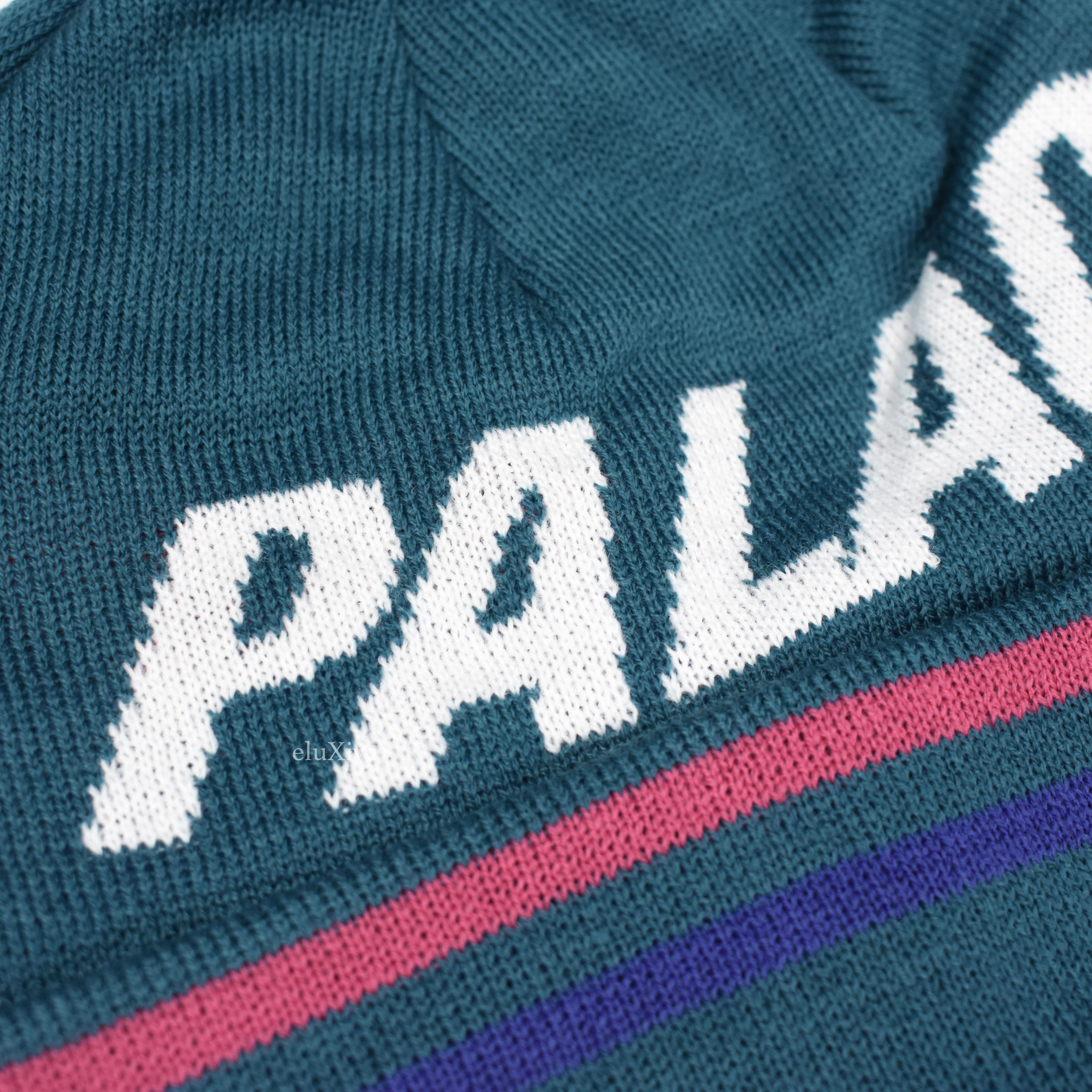Ferghouse Logo Knit Teal Beanie DS