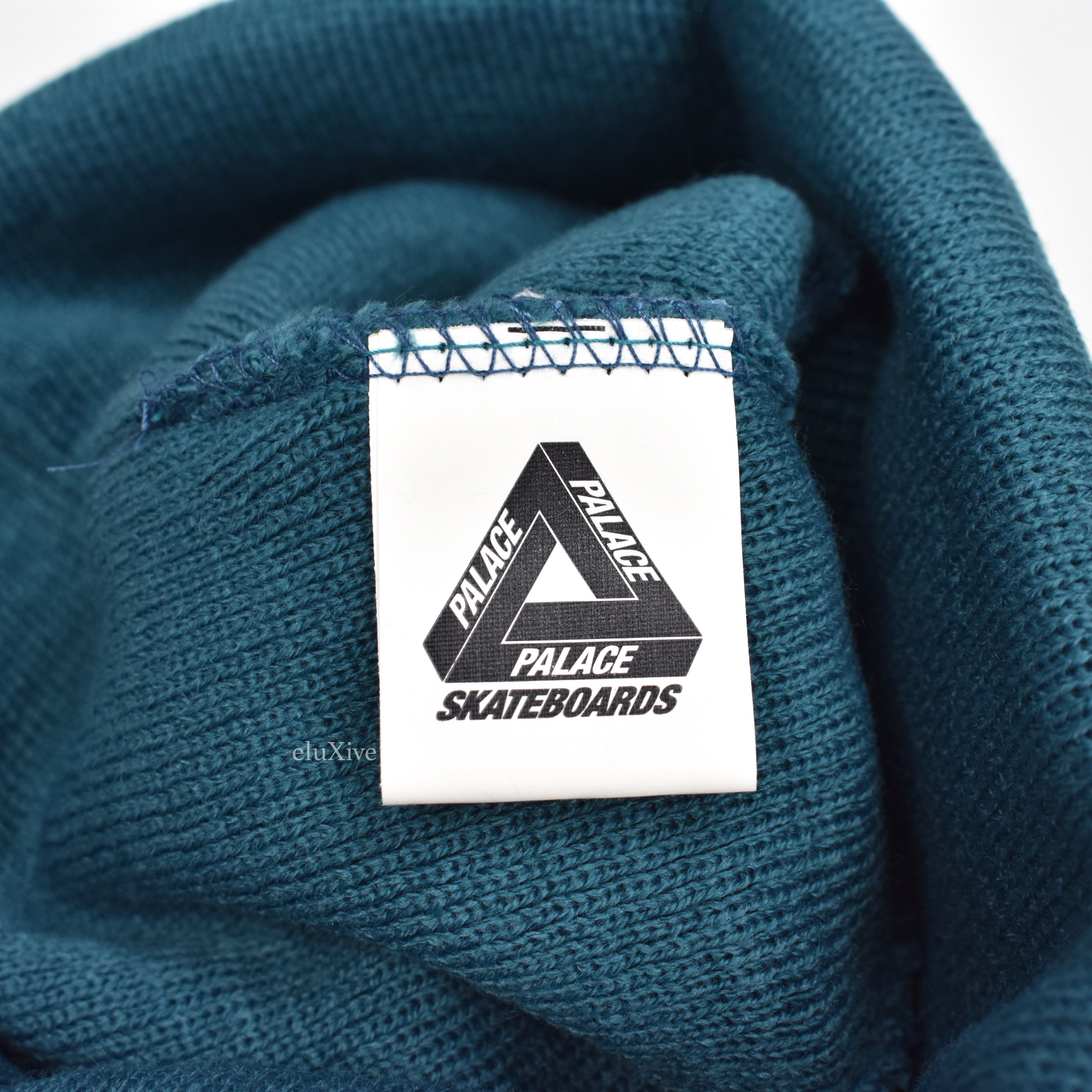 Ferghouse Logo Knit Teal Beanie DS