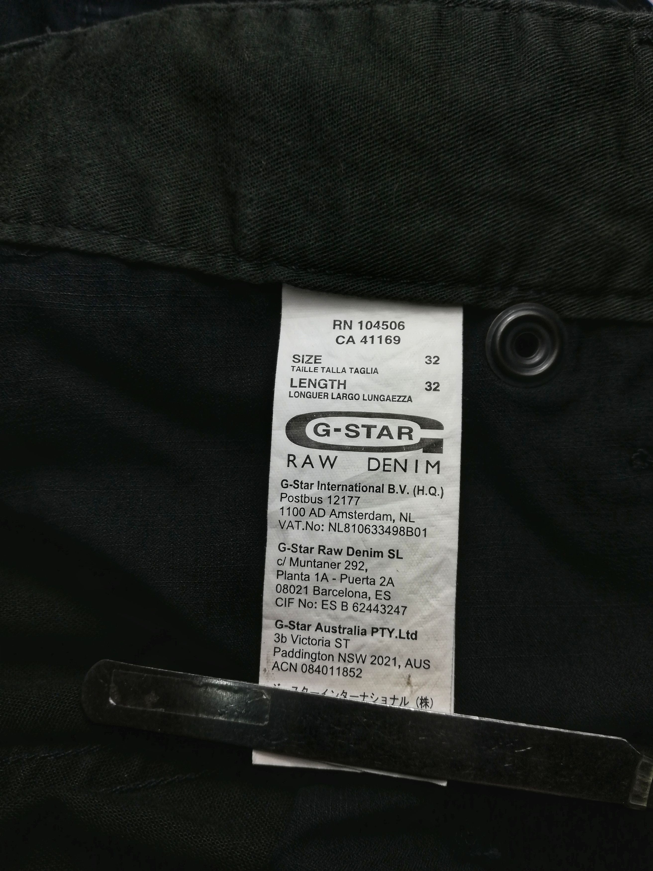 G-Star 🔥G.star Originals Raw Denim 3301 South East Distr🔥 Size US 32 / EU 48 - 9 Thumbnail