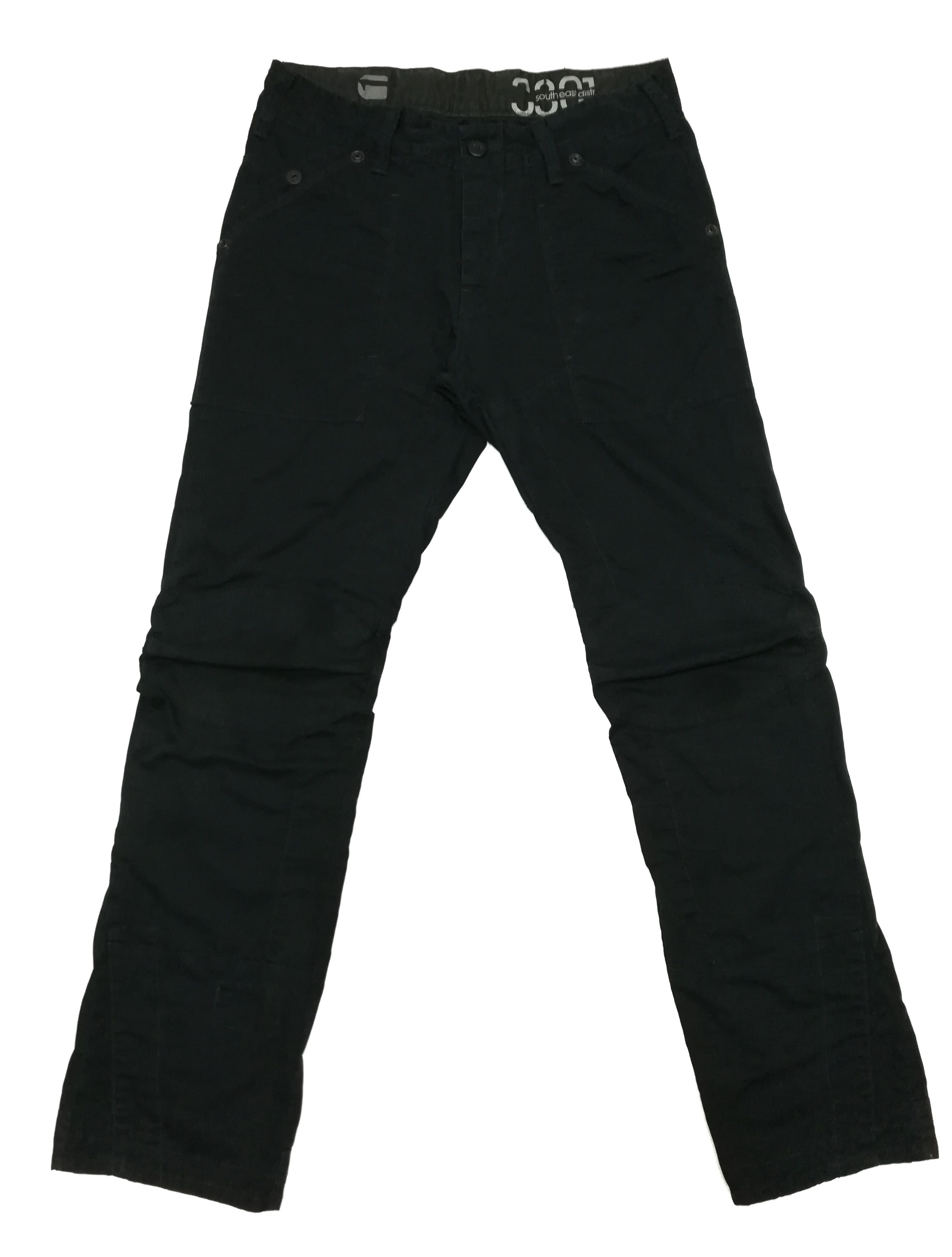 G-Star 🔥G.star Originals Raw Denim 3301 South East Distr🔥 Size US 32 / EU 48 - 2 Thumbnail